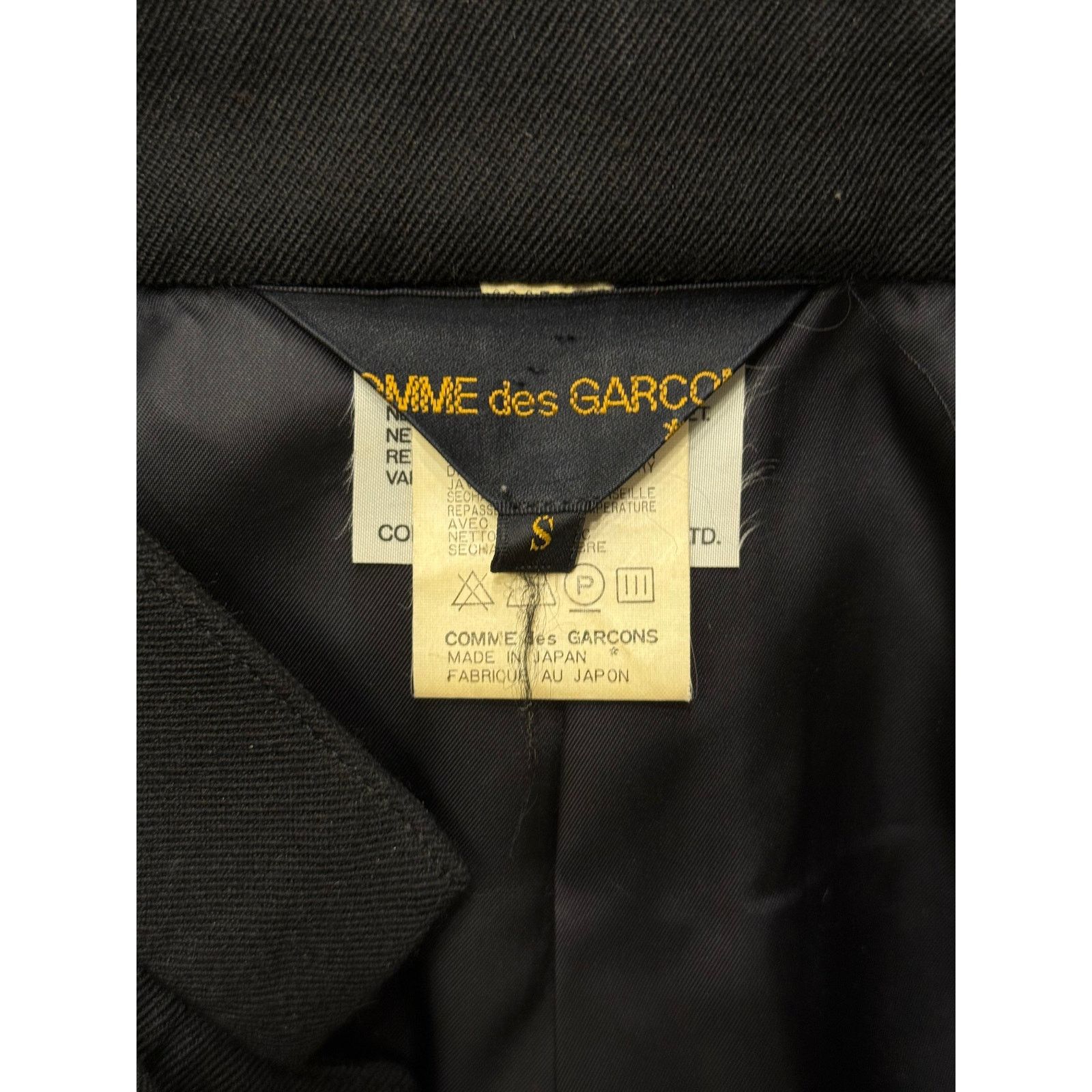 Comme des Garcons 1990s Comme des Garçons four pocket jacket Size S / US 4 / IT 40 - 6 Thumbnail