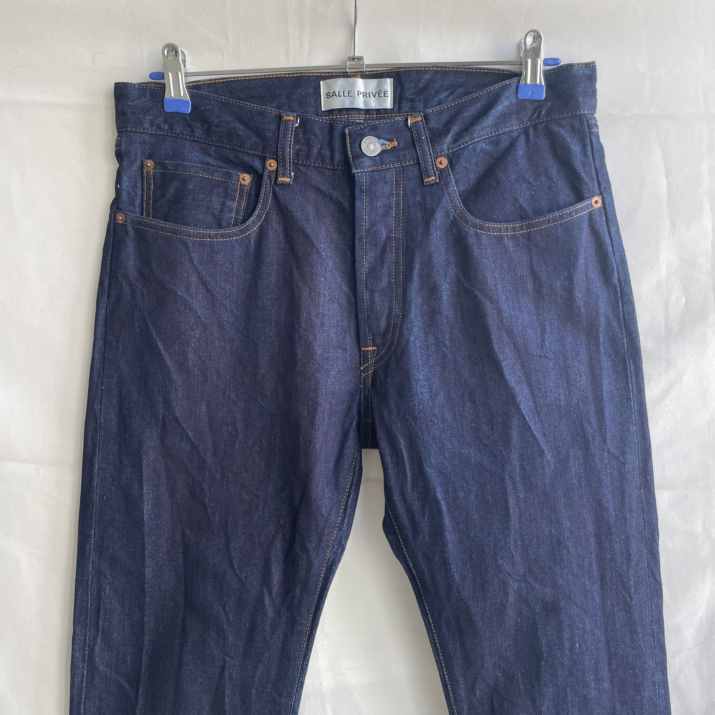SALLE PRIVEE Salle Privee Lewitt Selvedge Made in Italy Slim Fit Denim Size US 31 - 3 Thumbnail