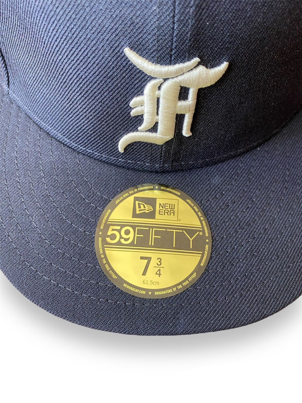 Fear of God × New Era 7 3/4 New Era Fear of God Essentials Fitted Cap 59FIFTY Size ONE SIZE - 2 Thumbnail