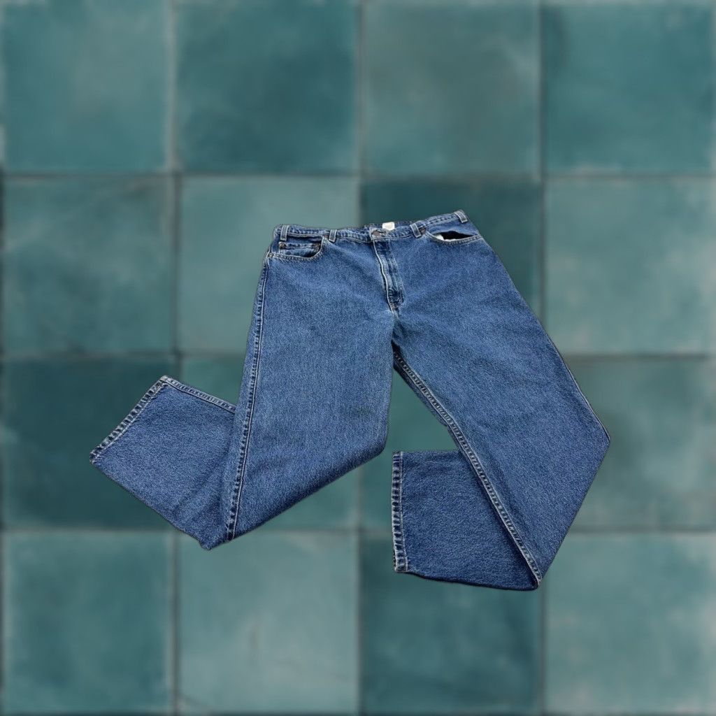 Levi's VINTAGE Levi's 540 Jeans Mens Regular 38 Inseam 30 Brown Tab Denim Pants Blue 5-Pocket Men’s Jeans 90s Outdoor Size US 38 / EU 54 - 1 Thumbnail