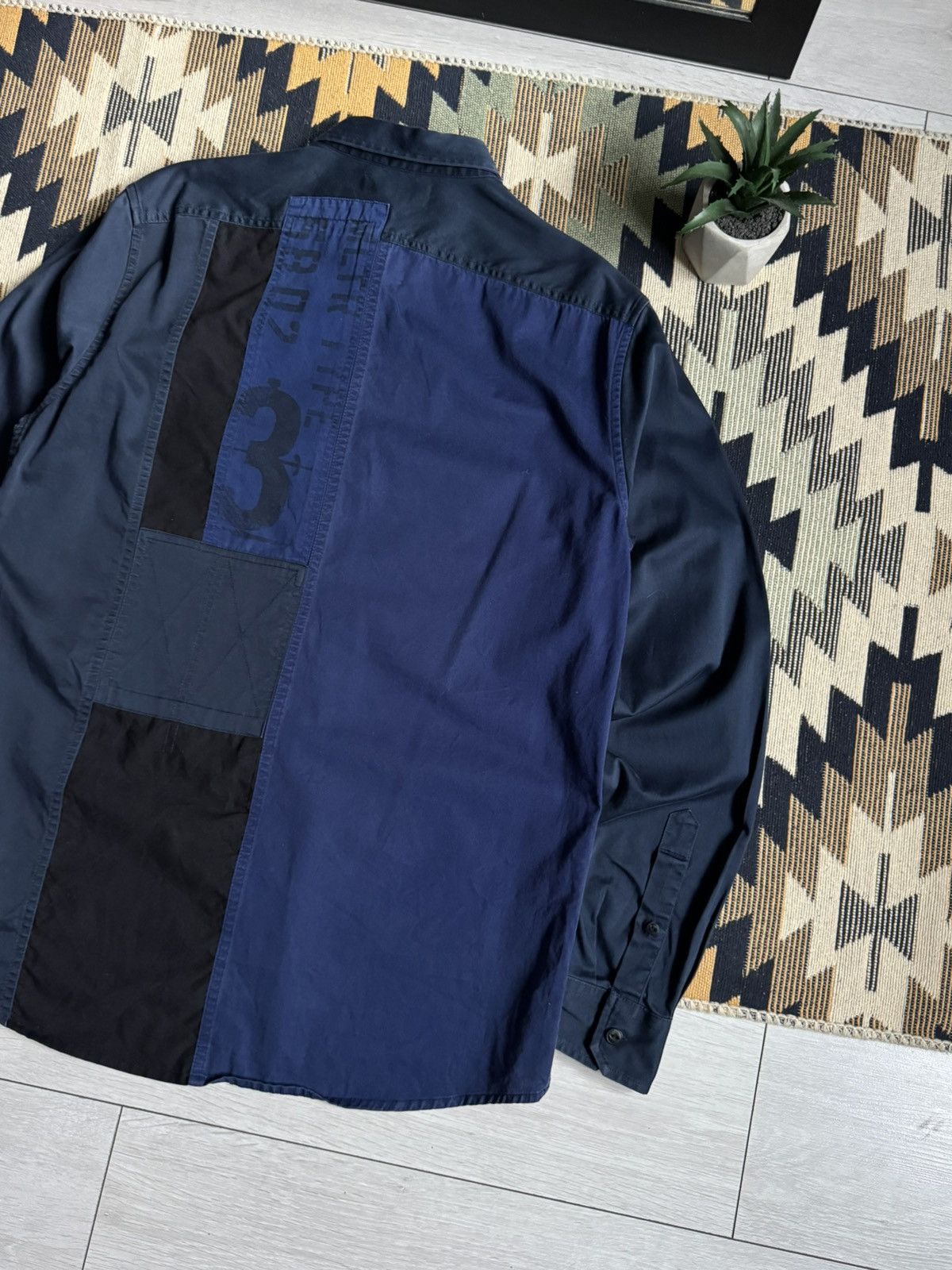 Diesel Diesel Avantgarde Y2K Button Up Shirt Size US L / EU 52-54 / 3 - 9 Thumbnail
