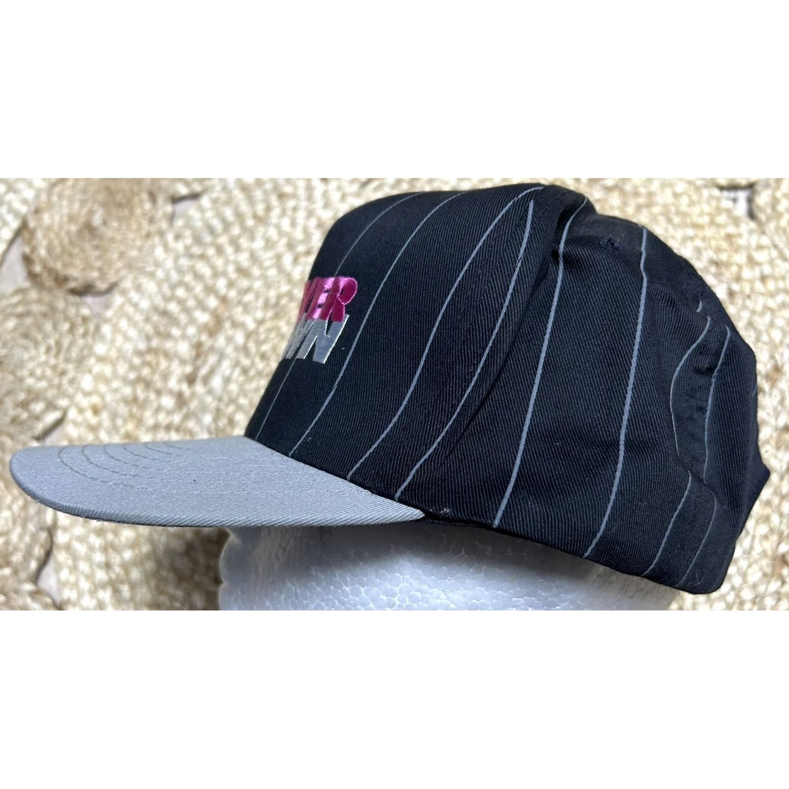 Vintage VINTAGE Sawyer Brown Country Music Snapback Hat Pin-Stripes Black Rare Baseball Cap Mens One Size Adjustable Splinter Brand Size ONE SIZE - 4 Thumbnail