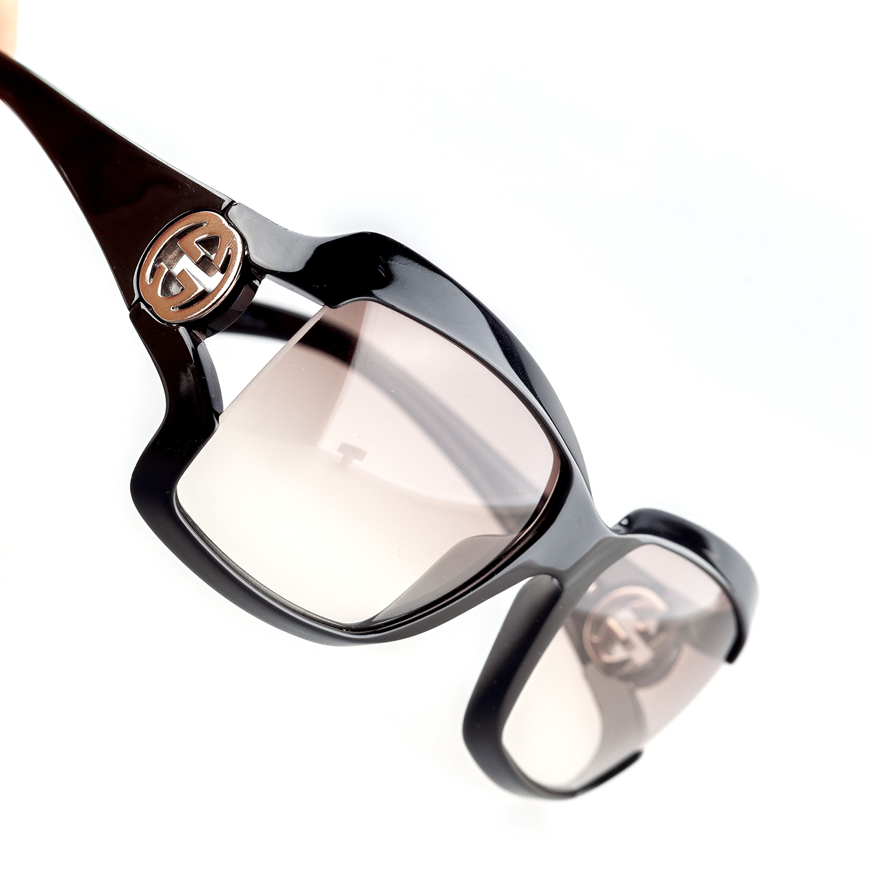 Gucci Gucci GG 2598/S D28LE Black Square Sunglasses Size ONE SIZE - 4 Thumbnail