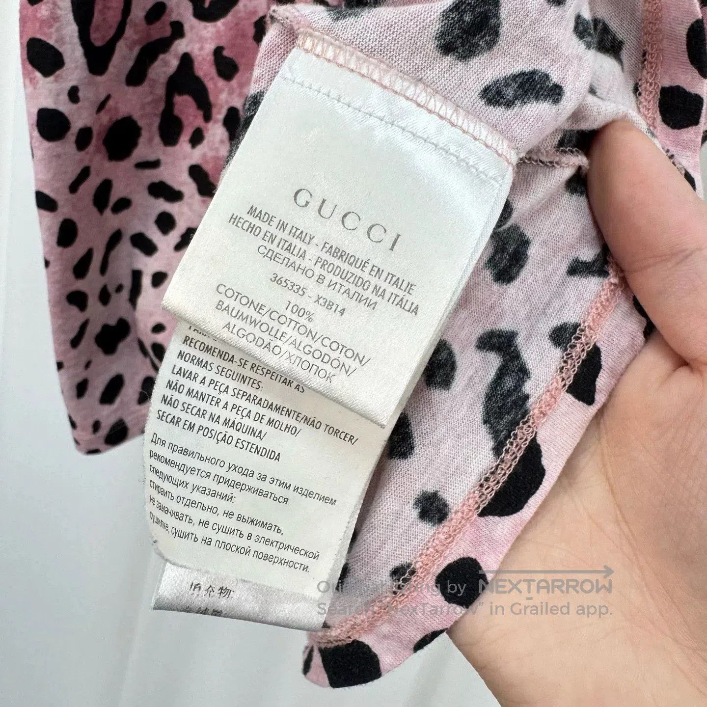 Gucci gucci leopard print short sleeve t. Size S / US 4 / IT 40 - 7 Thumbnail