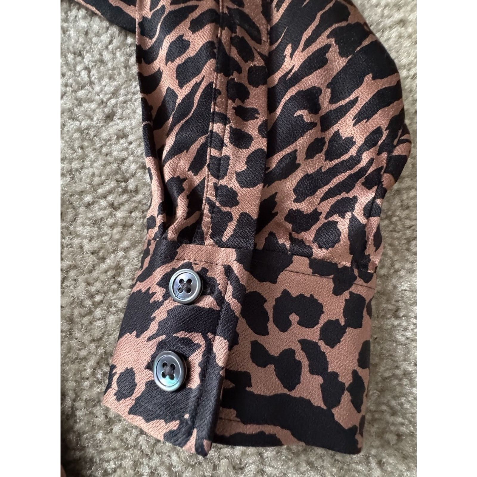 Rails Rails Pearl Cinnamon Animal Print Popover Blouse X-small xs Size XS / US 0-2 / IT 36-38 - 8 Thumbnail