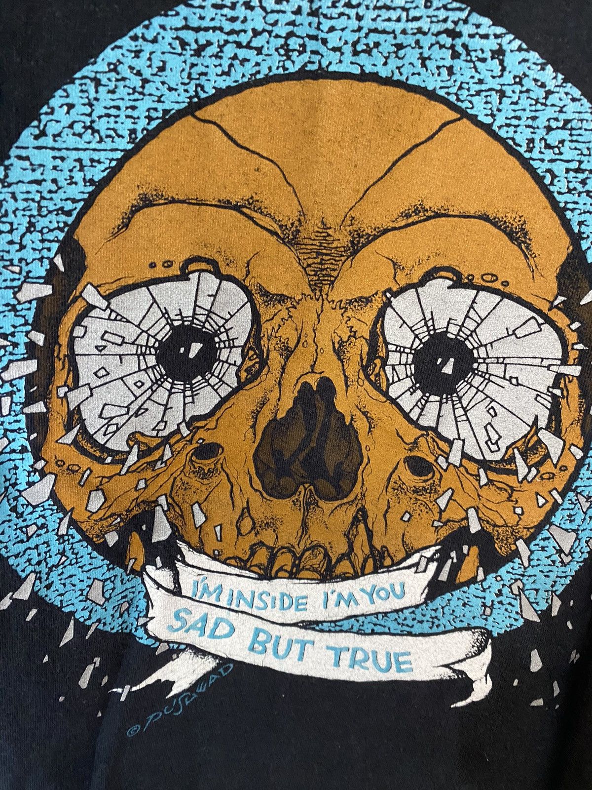 Band Tees Vintage Metallica sad but true 90s pushead Size US XL / EU 56 / 4 - 5 Thumbnail