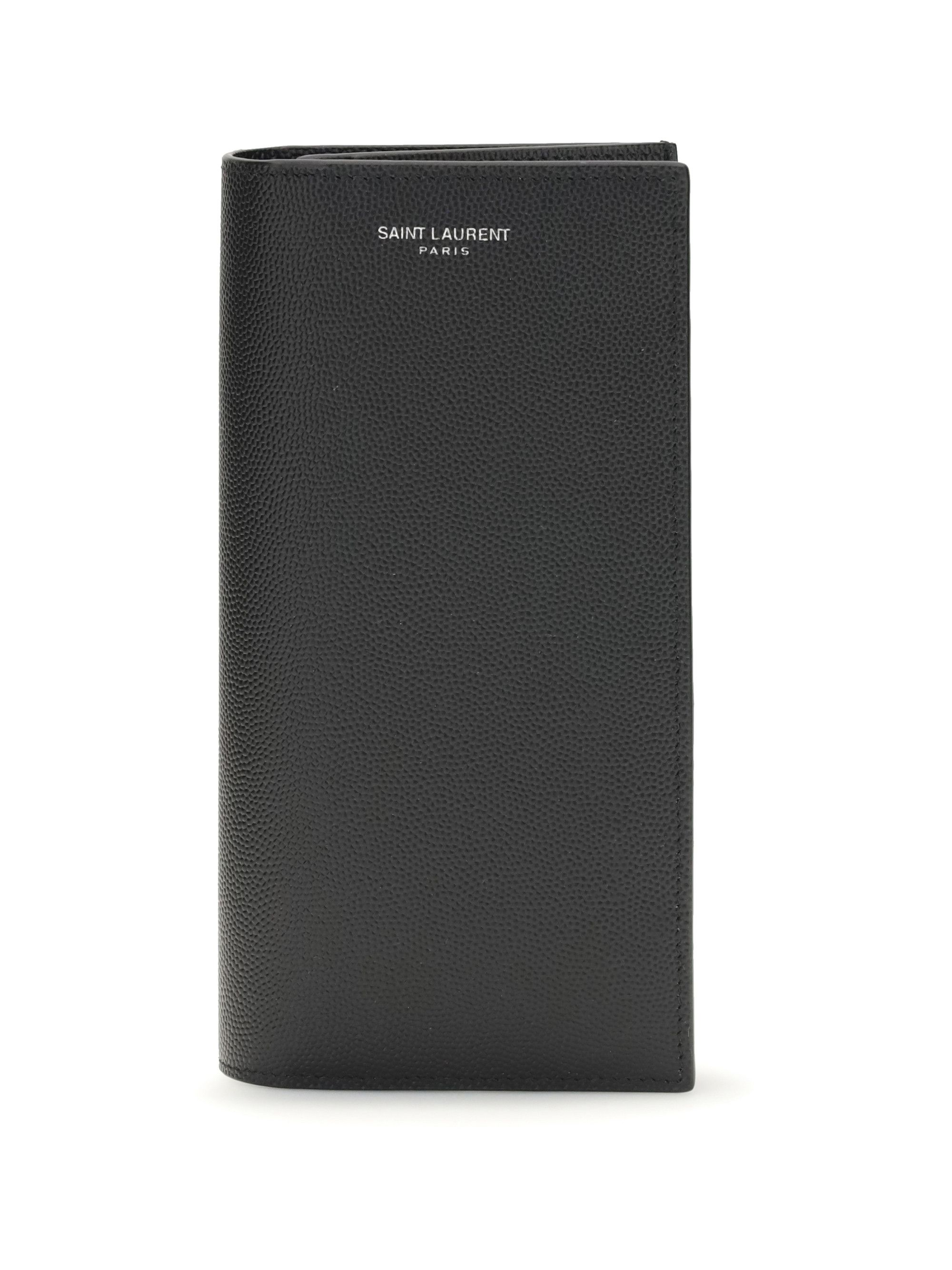 Saint Laurent Paris Grained leather Wallet Size ONE SIZE - 1 Thumbnail