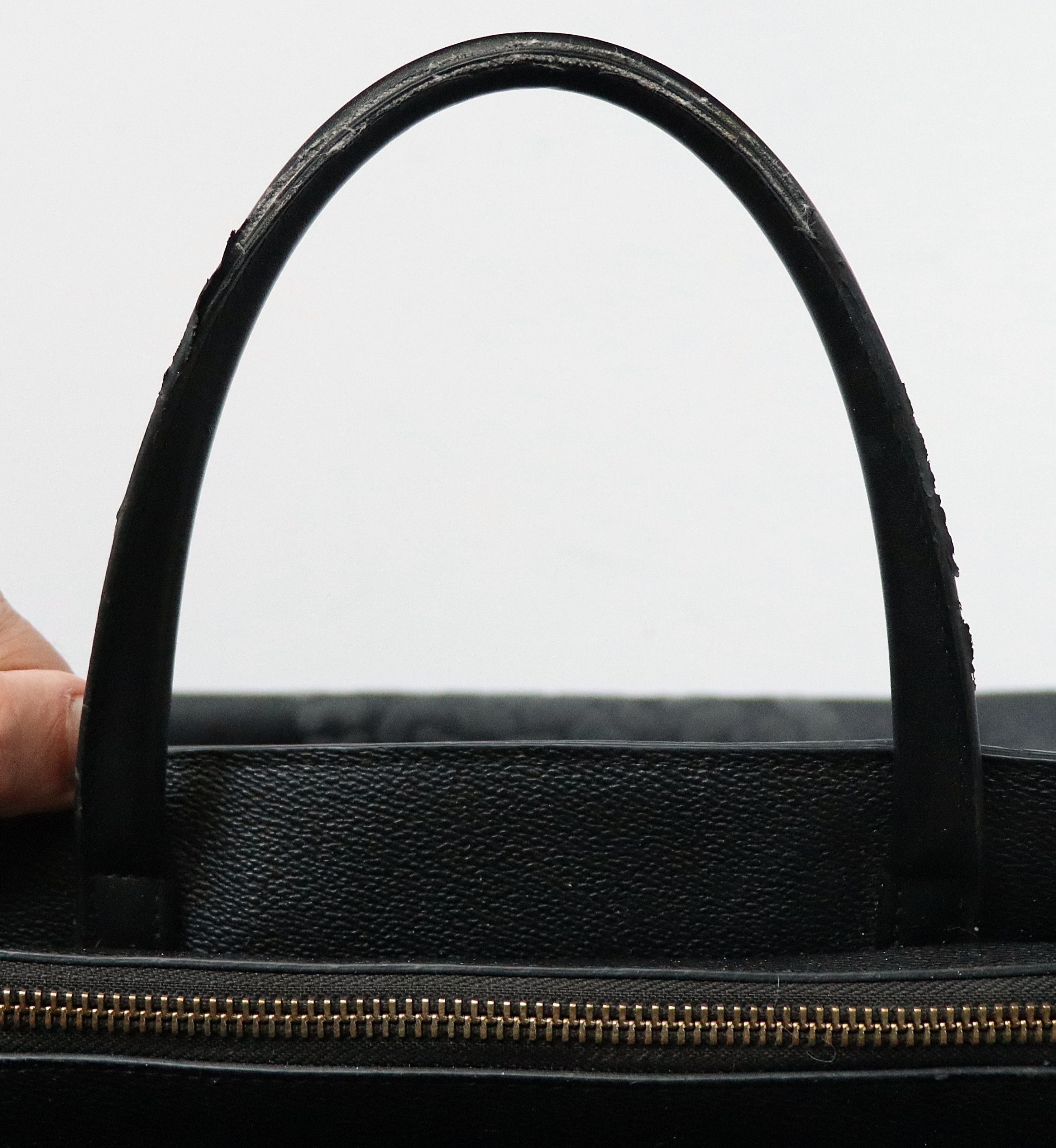 Cavalli Class Black Top Handle Bag Handbag Tote Bag Size ONE SIZE - 10 Thumbnail