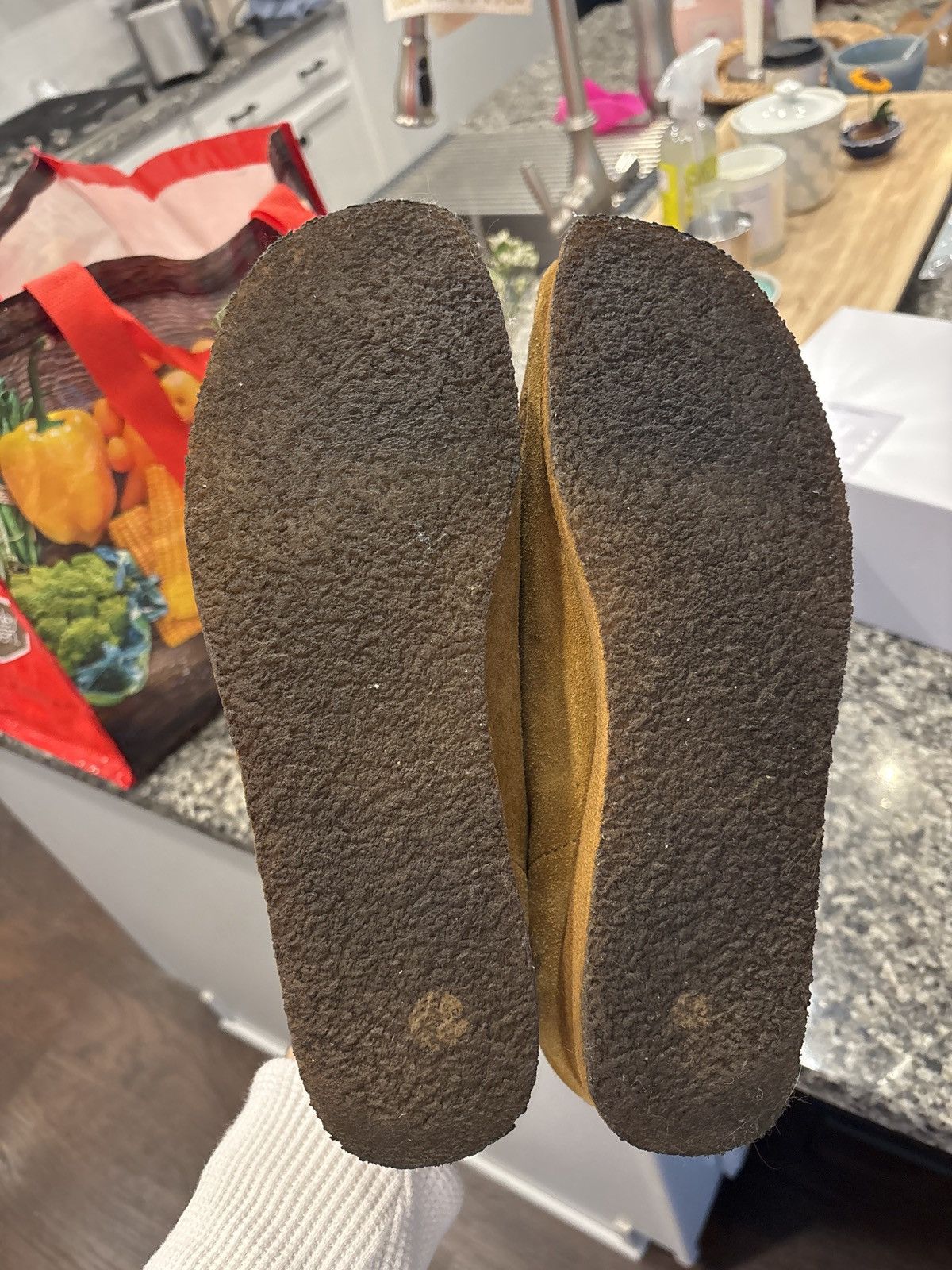 Clarks Clarks Originals Wallabee – Oak Harry Suede – Size 12 Size US 12 / EU 45 - 7 Thumbnail