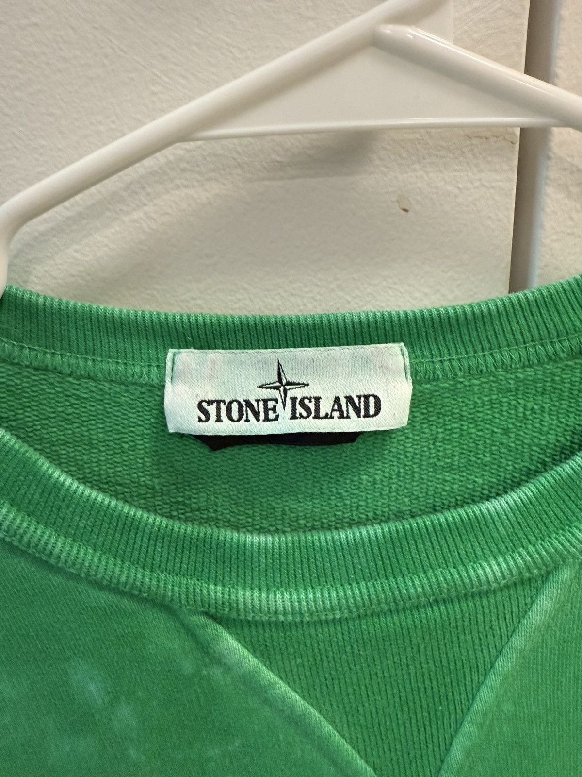 Stone Island RARE Stone Island Sweatshirt Acid Green Medium Size US M / EU 48-50 / 2 - 4 Thumbnail