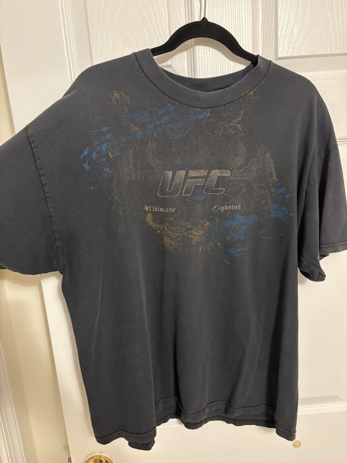 UFC × Vintage Vintage Ultimate Fighting Championship UFC Faded Black Size US L / EU 52-54 / 3 - 3 Thumbnail