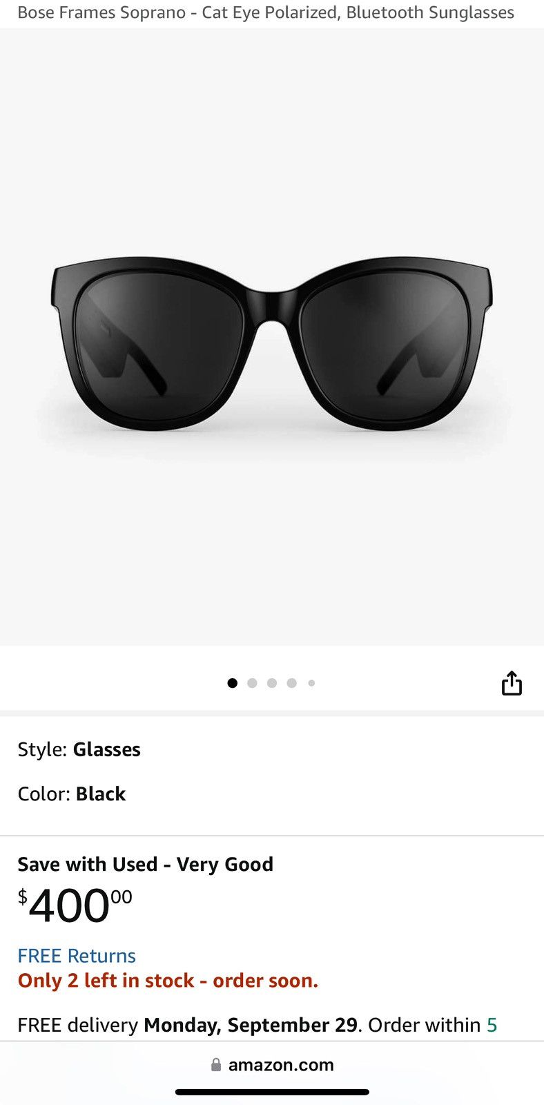 Other Bose Soprano Sunglasses Size ONE SIZE - 2 Thumbnail