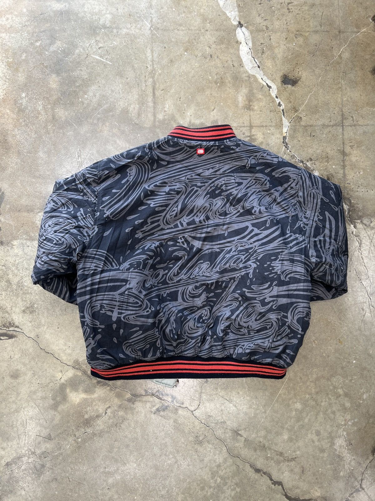 Ecko Unltd. × Vintage Vintage Y2k Ecko Unltd. Reversible Quilted Jacket XXL Size US XXL / EU 58 / 5 - 12 Thumbnail
