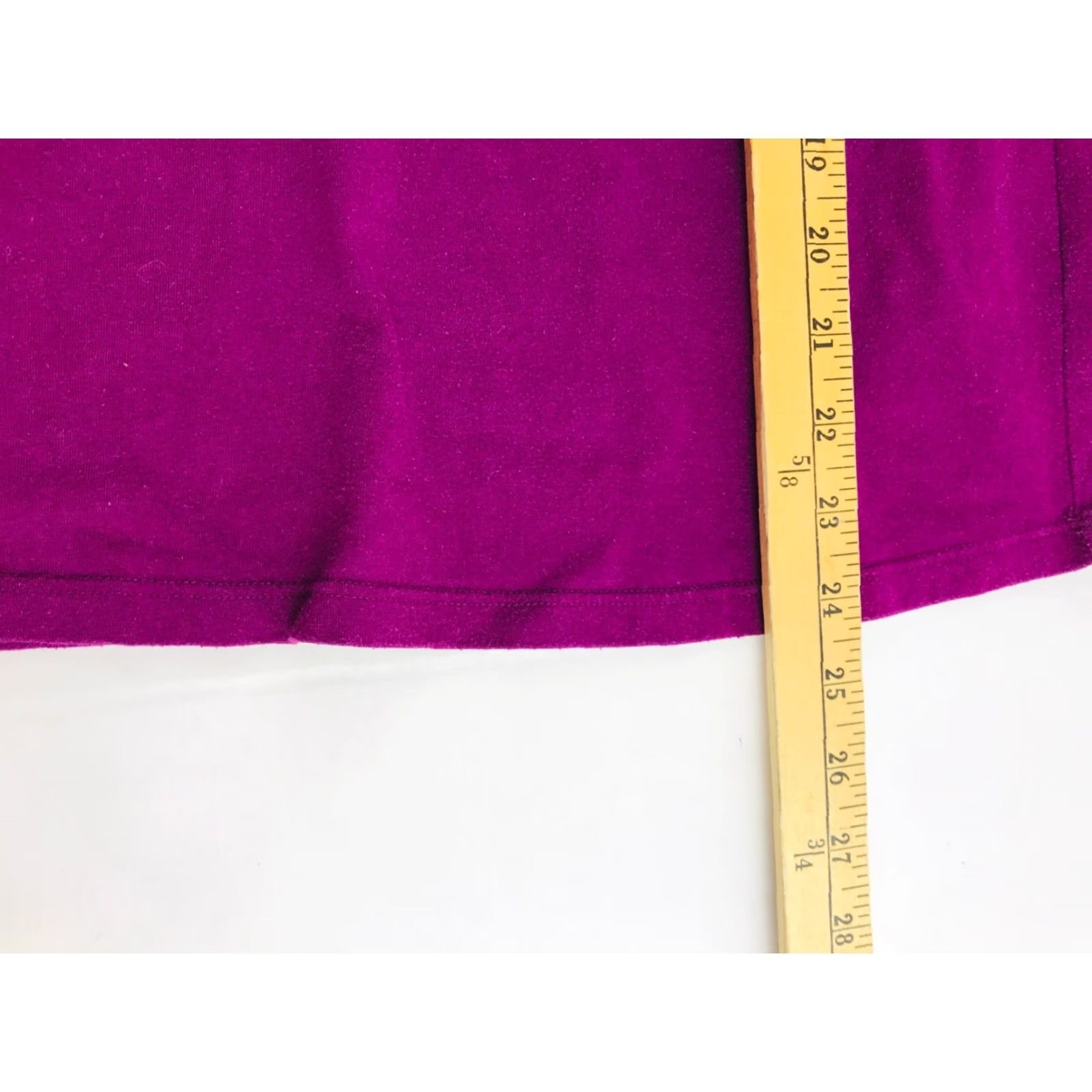 Vintage Sonoma Shirt Women's Size Small Solid Purple V-neck Long Sleeve *life+style* Size S / US 4 / IT 40 - 5 Thumbnail