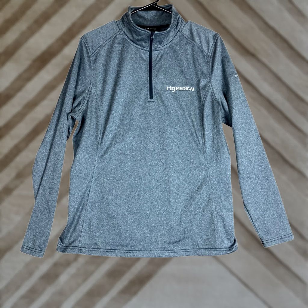 The North Face The North Face Womens Sweater Gray 1/4 Zip RTG Medical Long Sleeve Workwear XL Size XL / US 12-14 / IT 48-50 - 1 Thumbnail