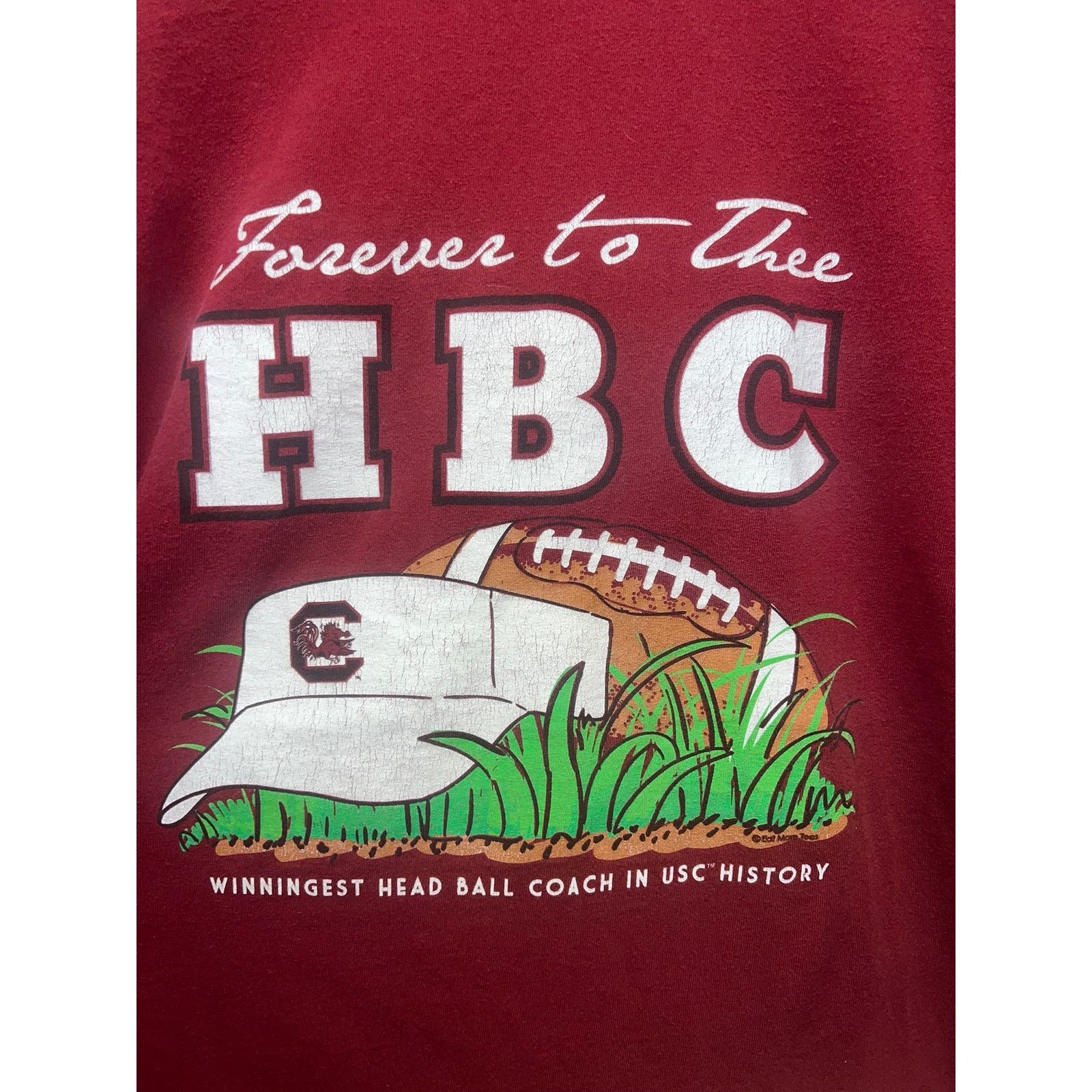 Vintage South Carolina Gamecocks Football Shirt Long Sleeve Tee L Size US L / EU 52-54 / 3 - 7 Thumbnail