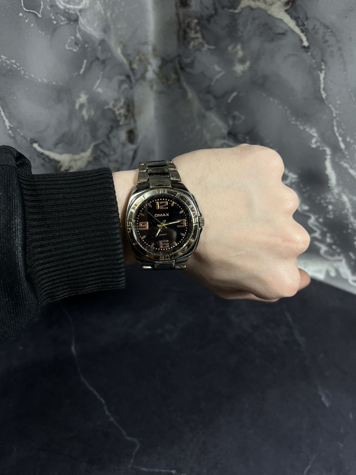 Hysteric Glamour Omax Vintage Sport Watch with Steel Bracelet Size ONE SIZE - 10 Thumbnail