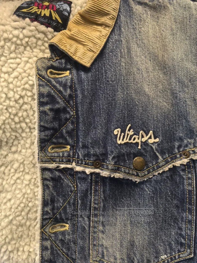 Wtaps Wtaps A denim jacket with a cashmere lining Size US M / EU 48-50 / 2 - 6 Thumbnail
