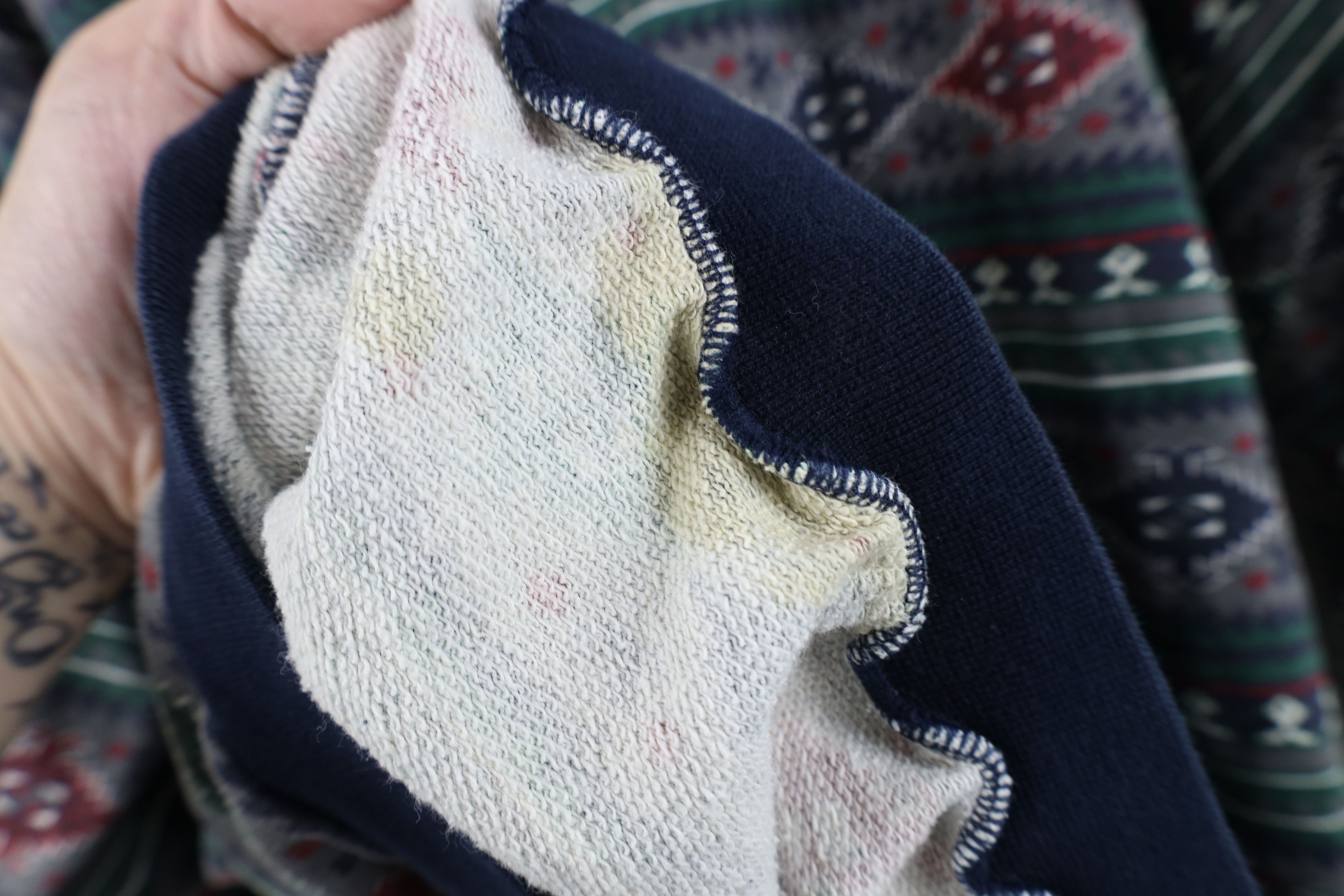 Vintage Vintage 90s Streetwear French Terry Crewneck Sweatshirt Size US XL / EU 56 / 4 - 7 Thumbnail