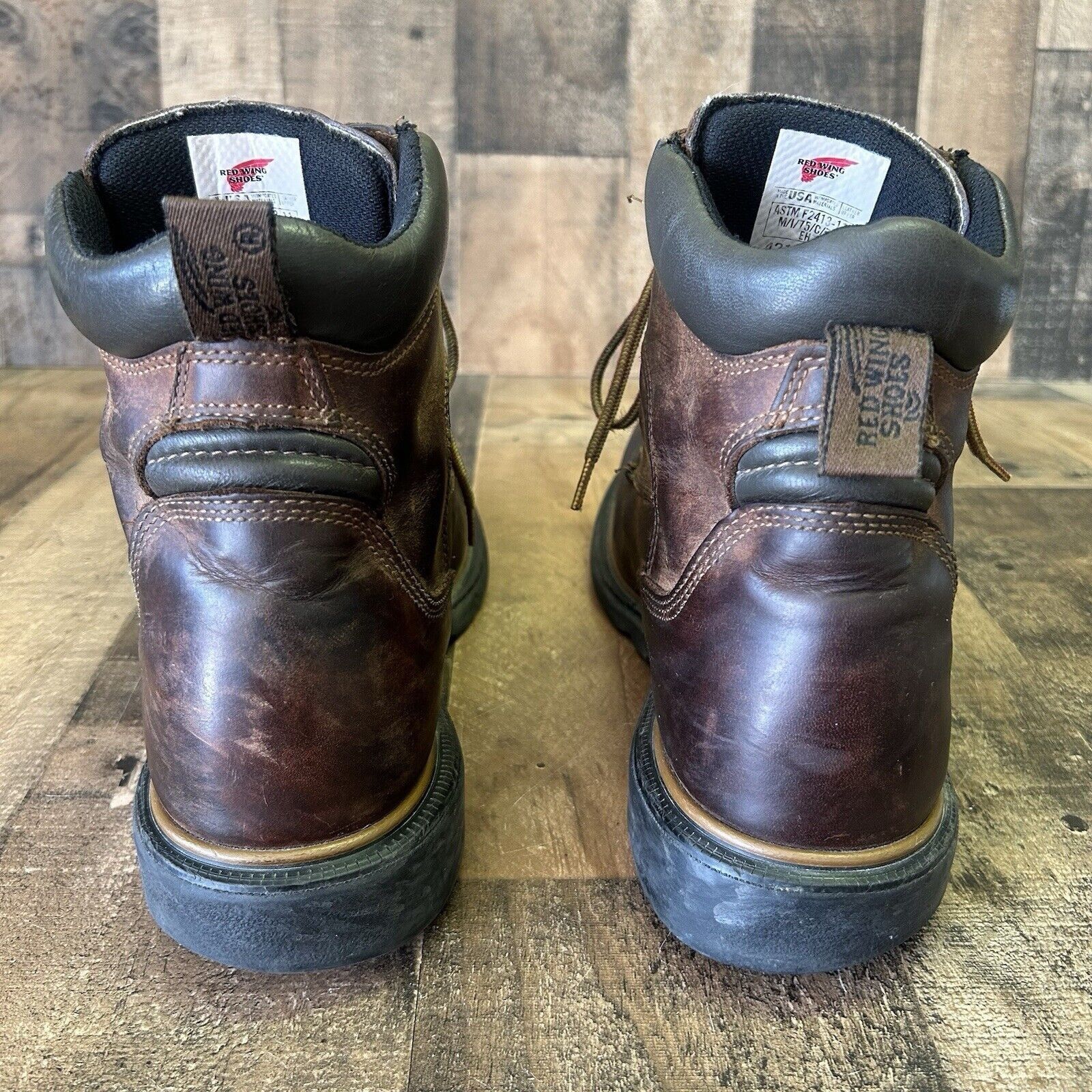 Red Wing Red Wing 4215 Steel Toe Dynaforce Work Boots Mens 11.5 D Size US 11.5 / EU 44-45 - 7 Thumbnail