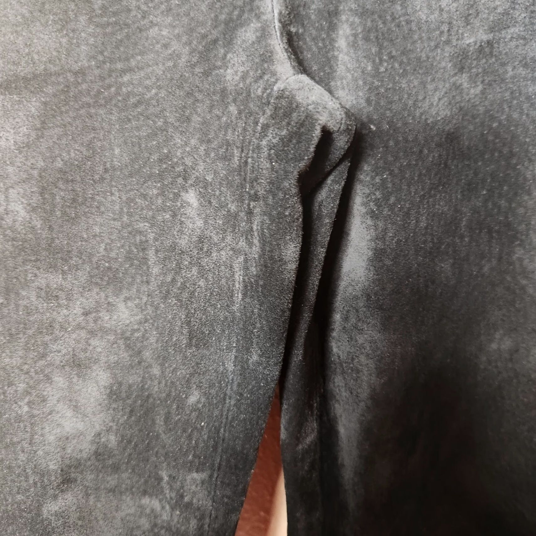 Lilly Pulitzer VINTAGE Lilly Pulitzer Black Pig Suede Leather Straight Leg Pants-Size 0 Size 25" / US 0 / IT 36 - 6 Thumbnail