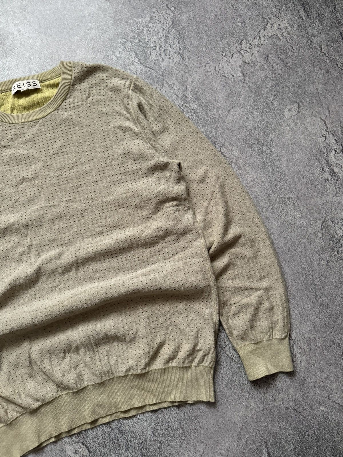 Designer × Reiss Reiss L light sweater knitwear long sleeve sweatshirt jumper Size US L / EU 52-54 / 3 - 8 Thumbnail