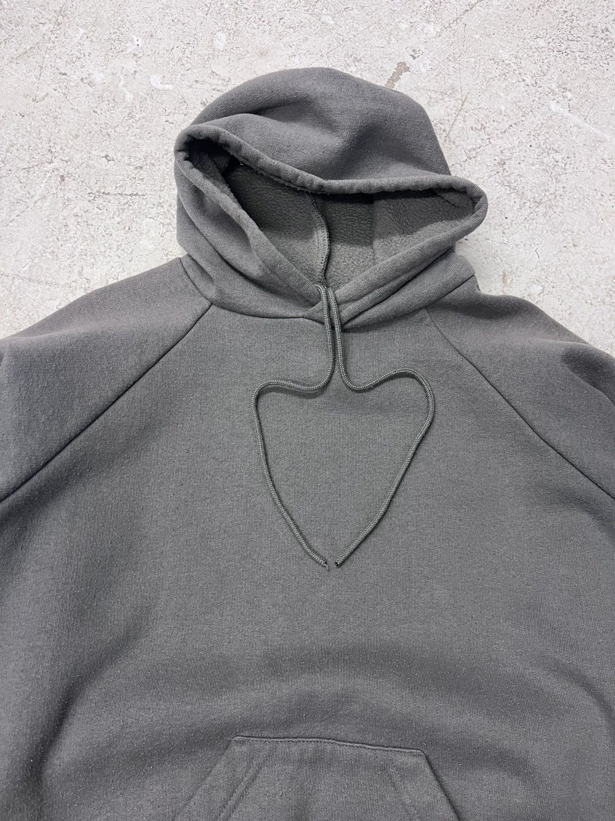 Vintage Vintage blank grey army hoodie Size US M / EU 48-50 / 2 - 1 Thumbnail