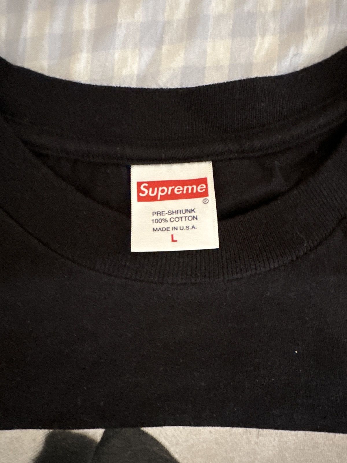 Supreme Supreme Nas Photo Tee Black Large Size US L / EU 52-54 / 3 - 3 Thumbnail