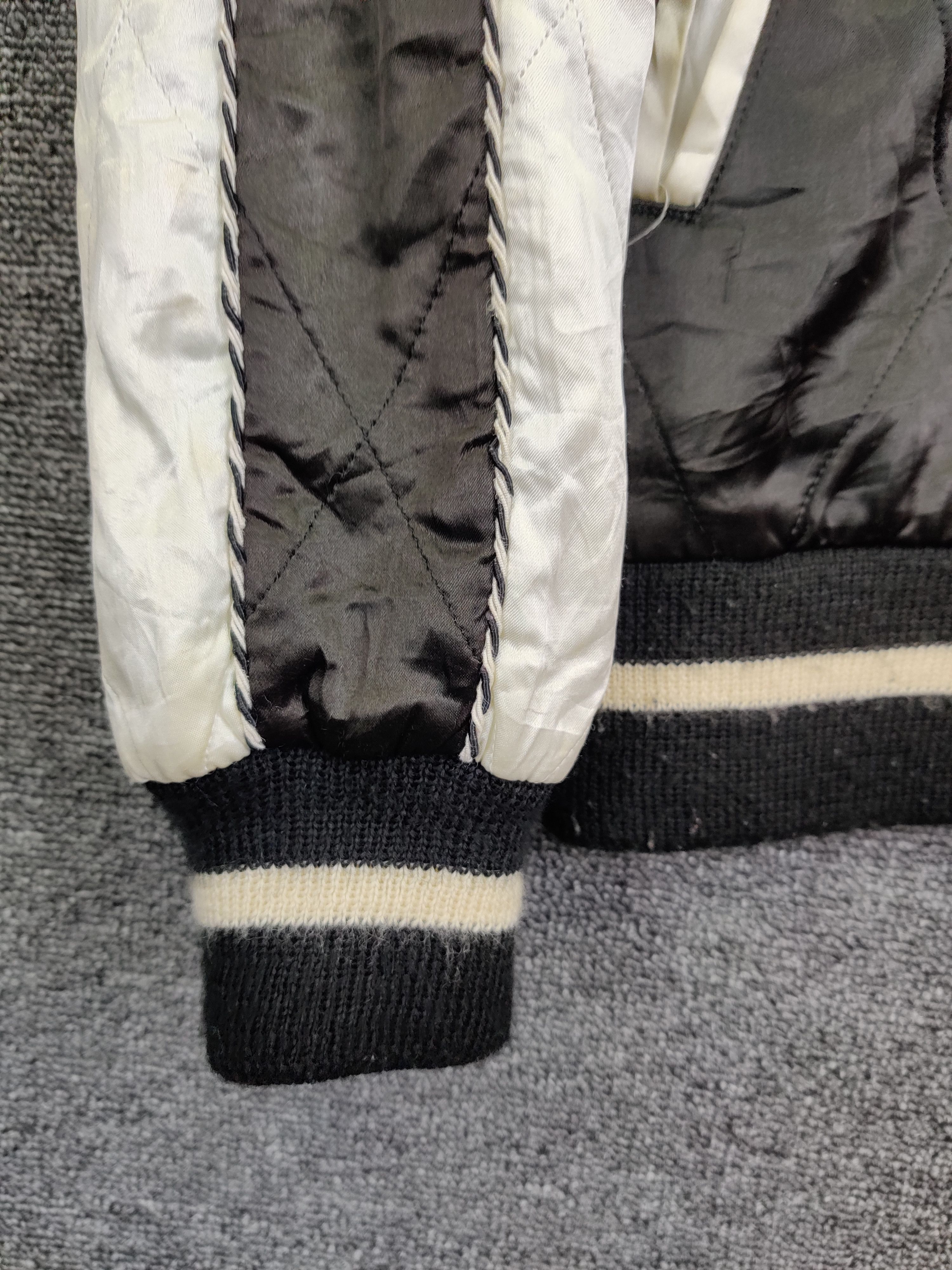 Vintage Vintage Ozone Rocks Reversible Sukajan Jacket Size US S / EU 44-46 / 1 - 7 Thumbnail