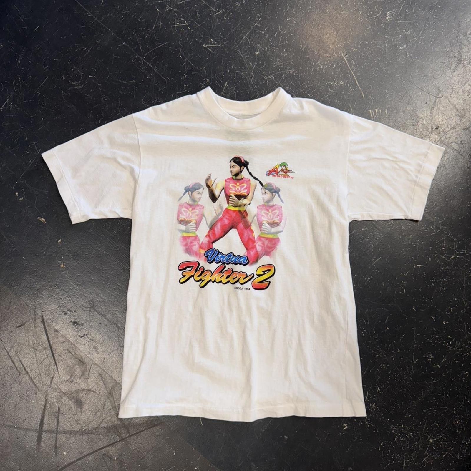 Vintage Vintage 90s Sega Virtua Fighter Pai Chan Tee Size US M / EU 48-50 / 2 - 4 Thumbnail