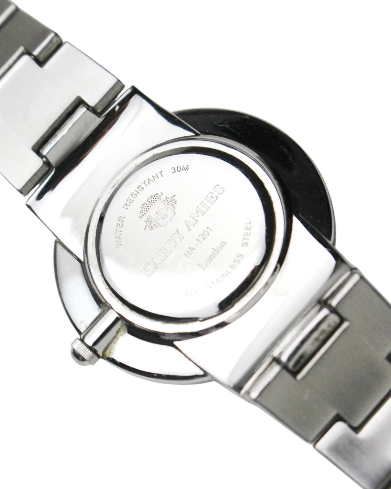 Hardy Amies 2000S HARDY AMIES HA-1201 STAINLESS DRESS WATCH Size ONE SIZE - 7 Thumbnail