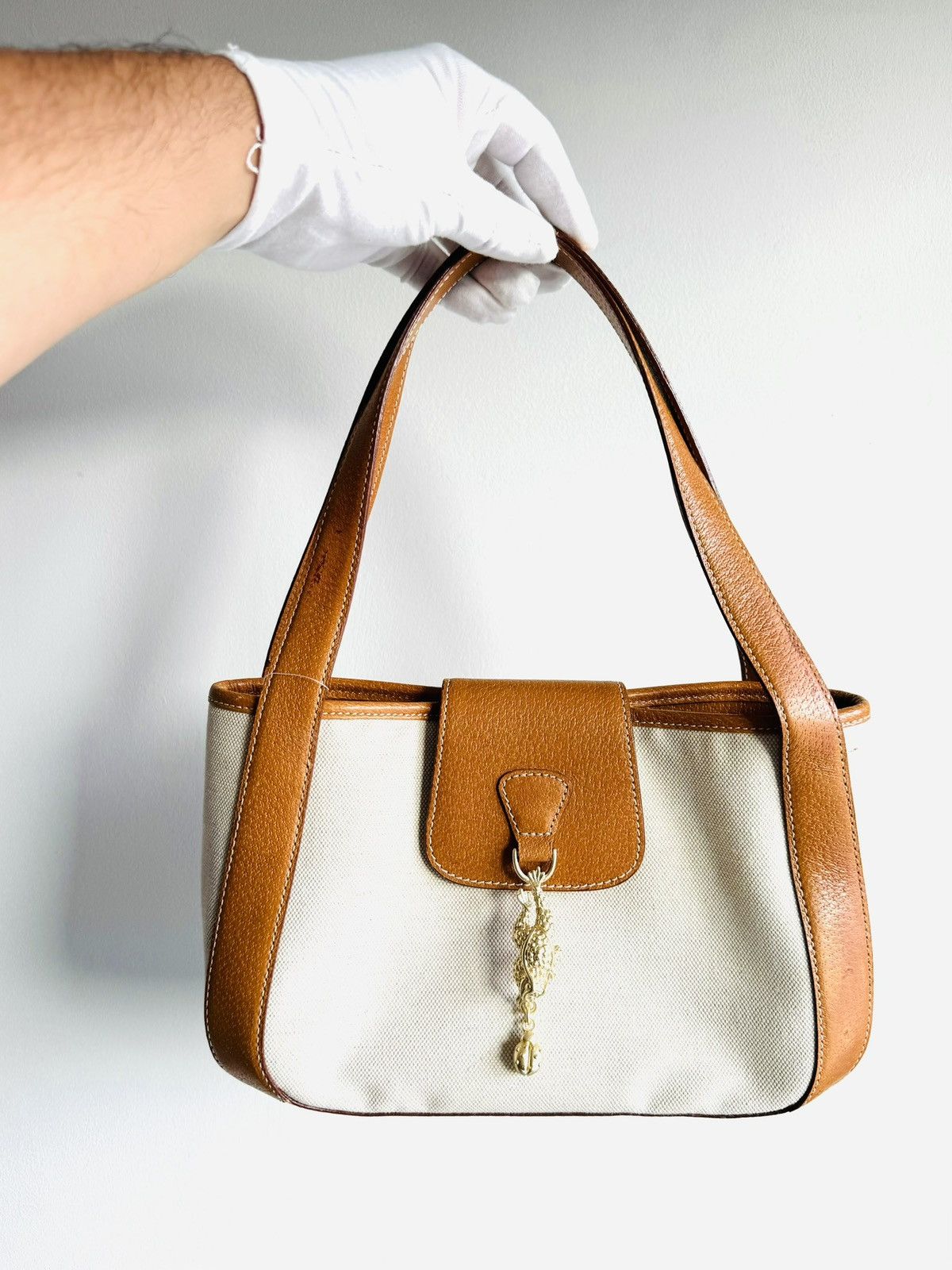 Kieselstein-Cord Barry Kieselstein-Cord canvas leather Frog and Ladybug Bag Size ONE SIZE - 13 Thumbnail