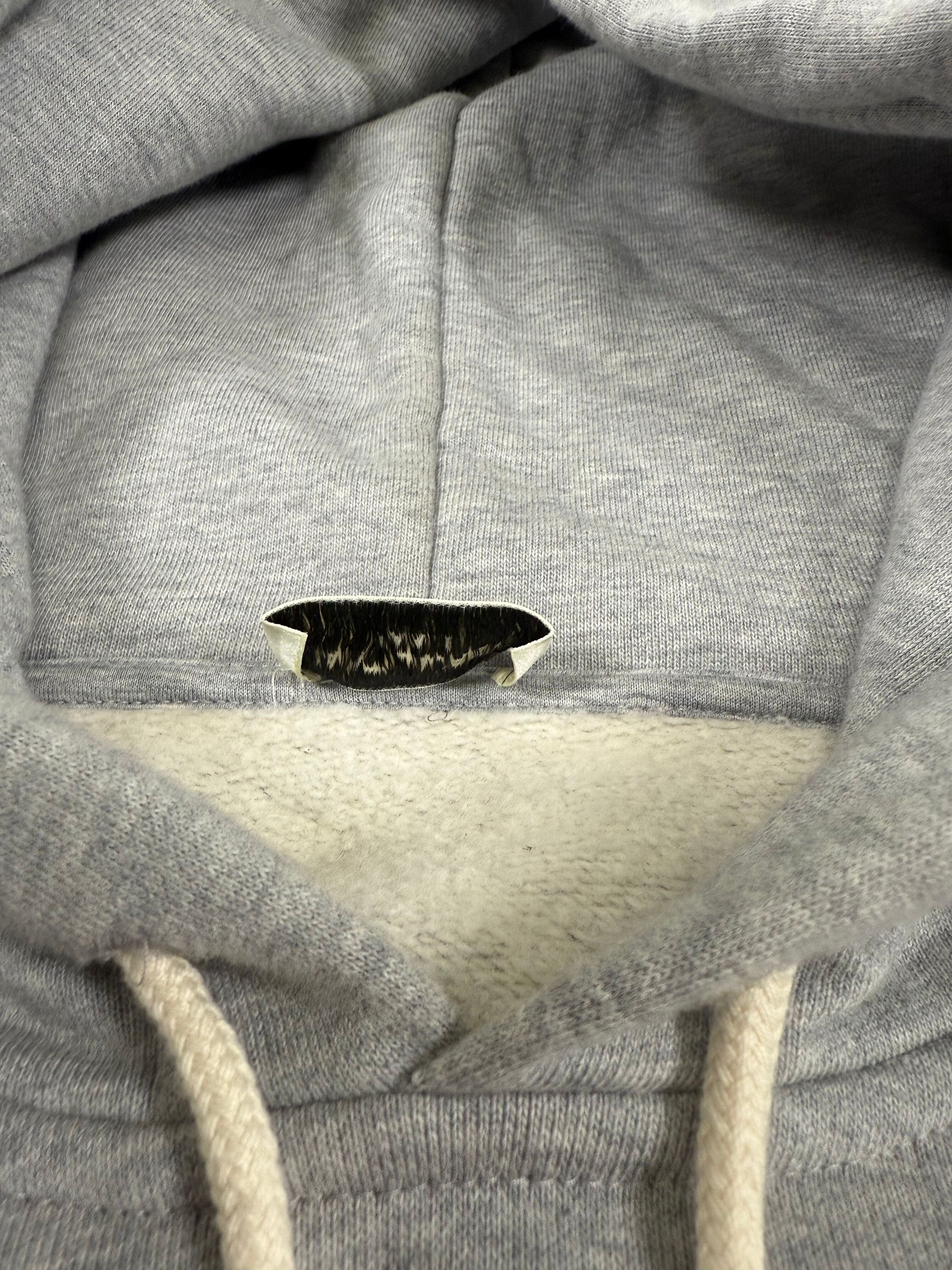 Yves Saint Laurent Grey Monogram Hoodie Sweatshirt Size US XXL / EU 58 / 5 - 3 Thumbnail