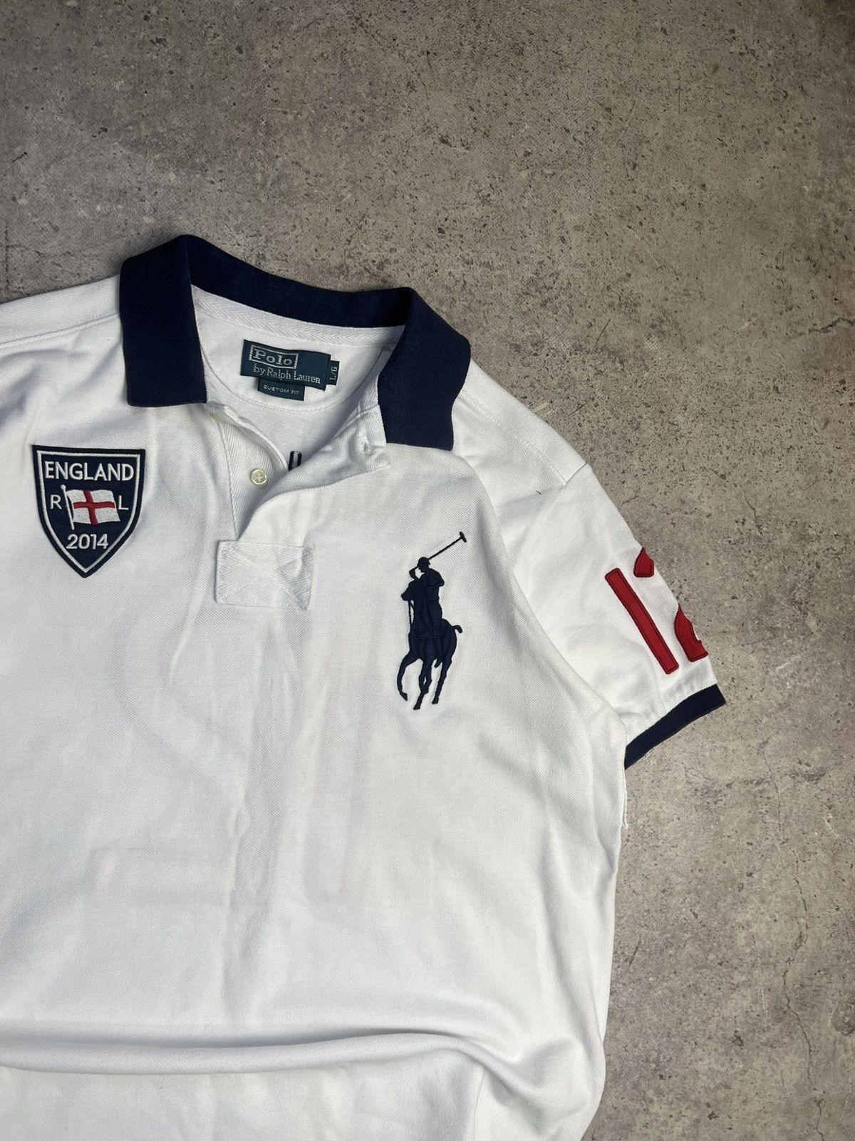 Polo Ralph Lauren Polo Ralph Lauren England Polo Shirt Size US L / EU 52-54 / 3 - 3 Thumbnail