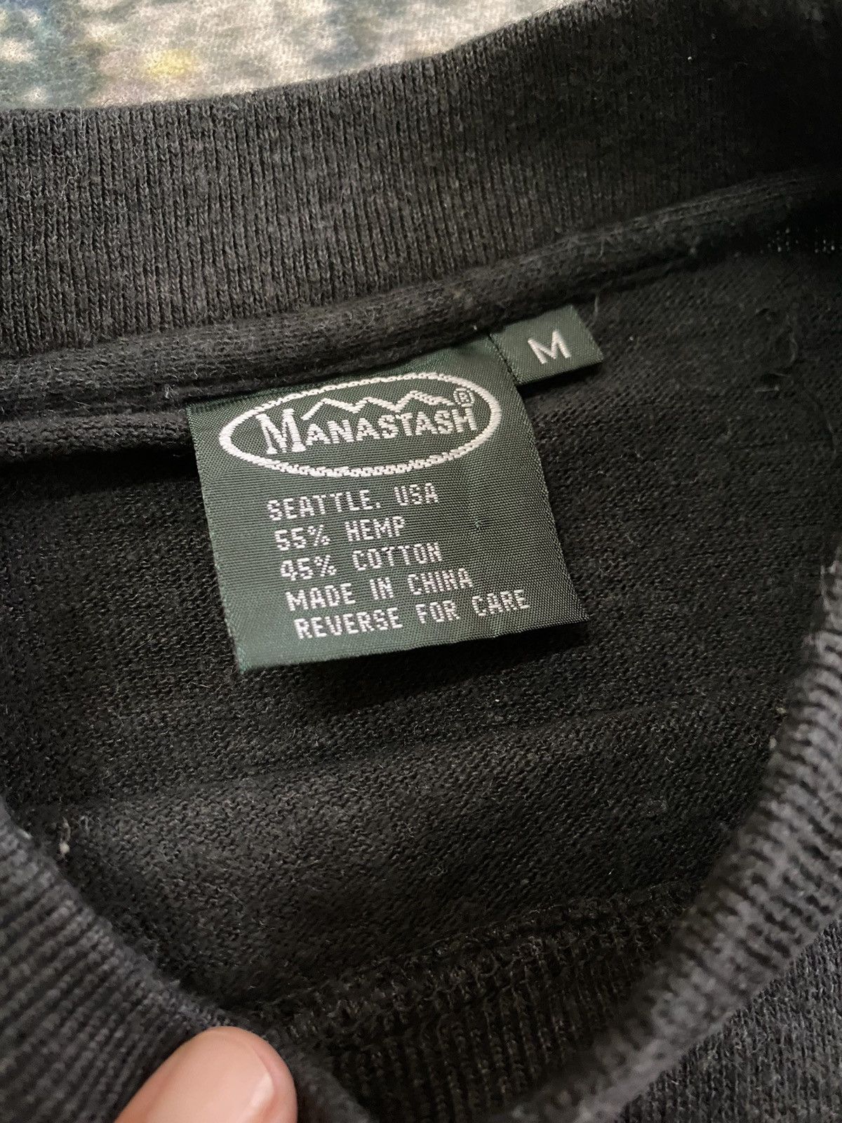 Manastash × Vintage Vintage 90s Manastash Tee Big Logo Size US M / EU 48-50 / 2 - 4 Thumbnail