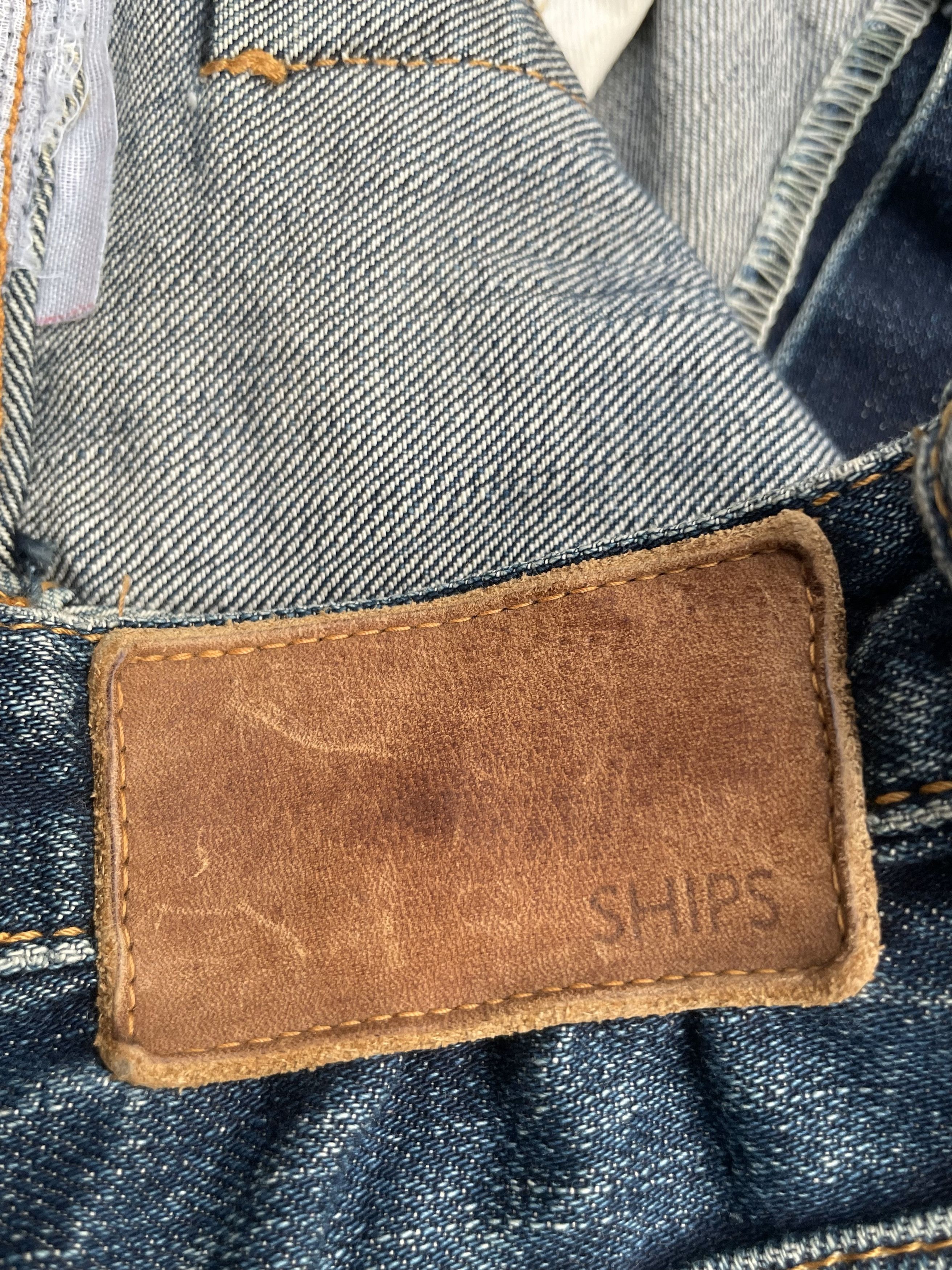 SHIPS Vintage Ships Japan Redline Selvedge Denim Size US 36 / EU 52 - 18 Thumbnail