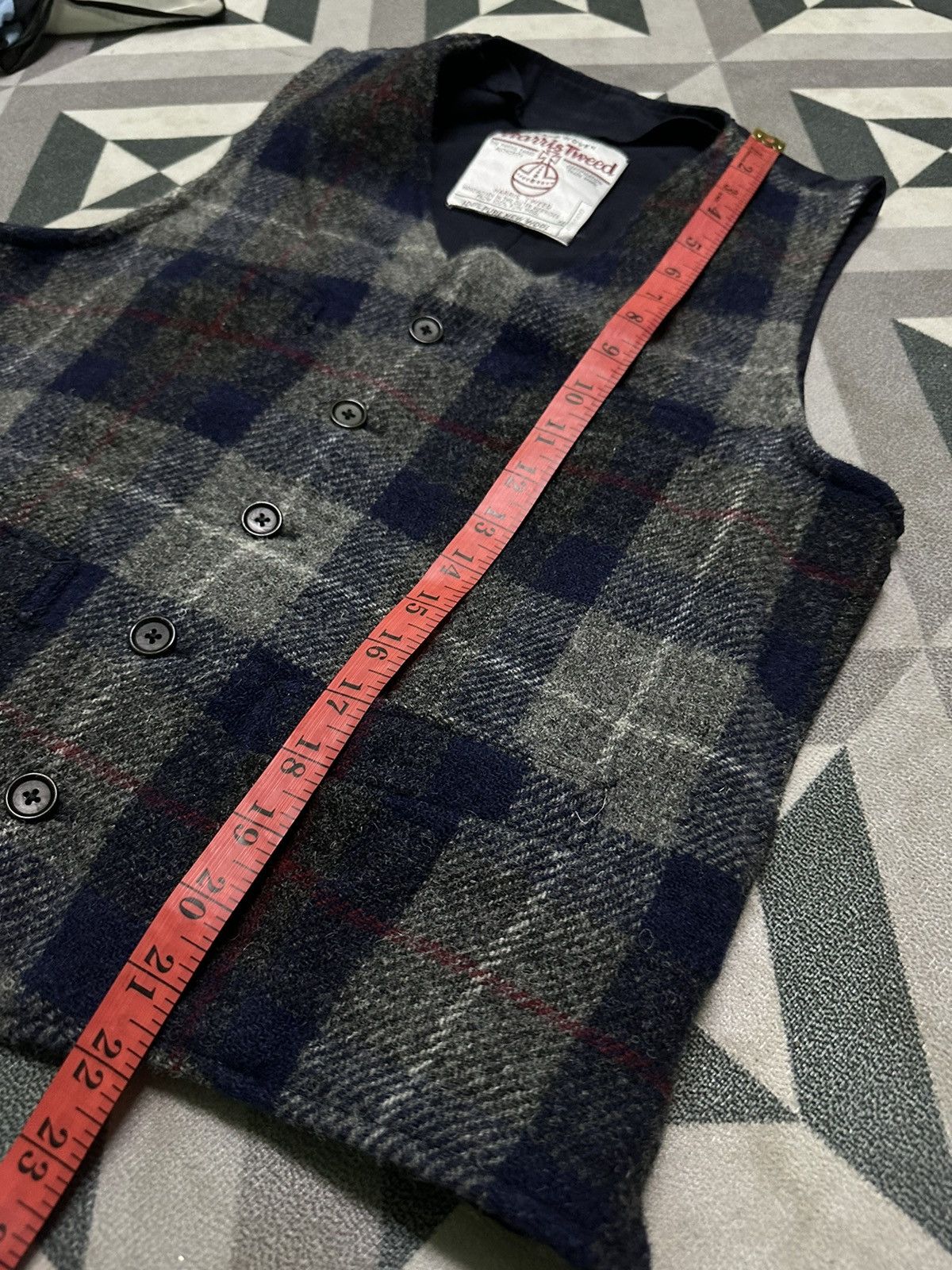 Harris Tweed Harris tweed wool vest Size US M / EU 48-50 / 2 - 8 Thumbnail