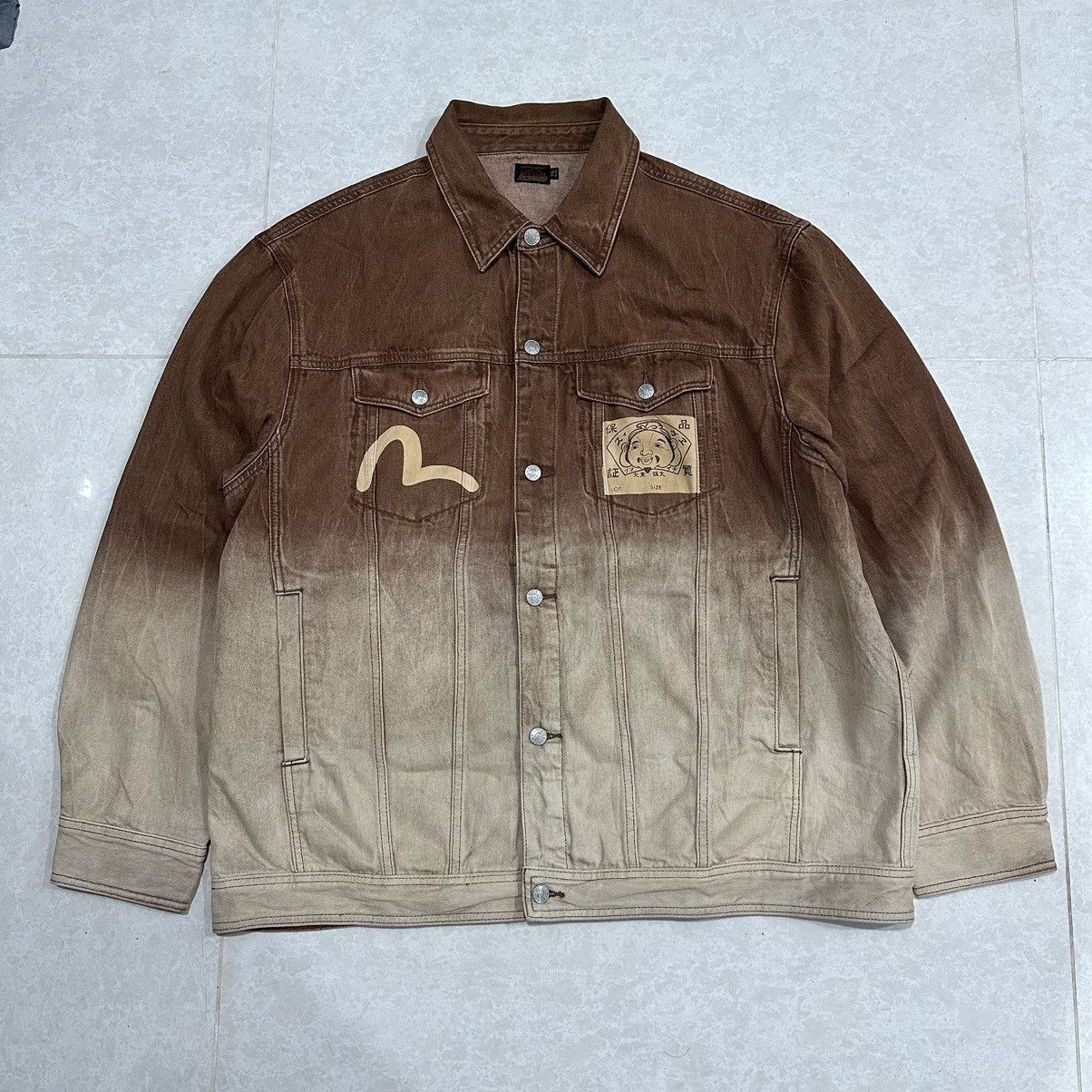 Evisu EVISU GRADIENT SPRAY DYE DAICOCK JACKET Size US XXL / EU 58 / 5 - 1 Thumbnail