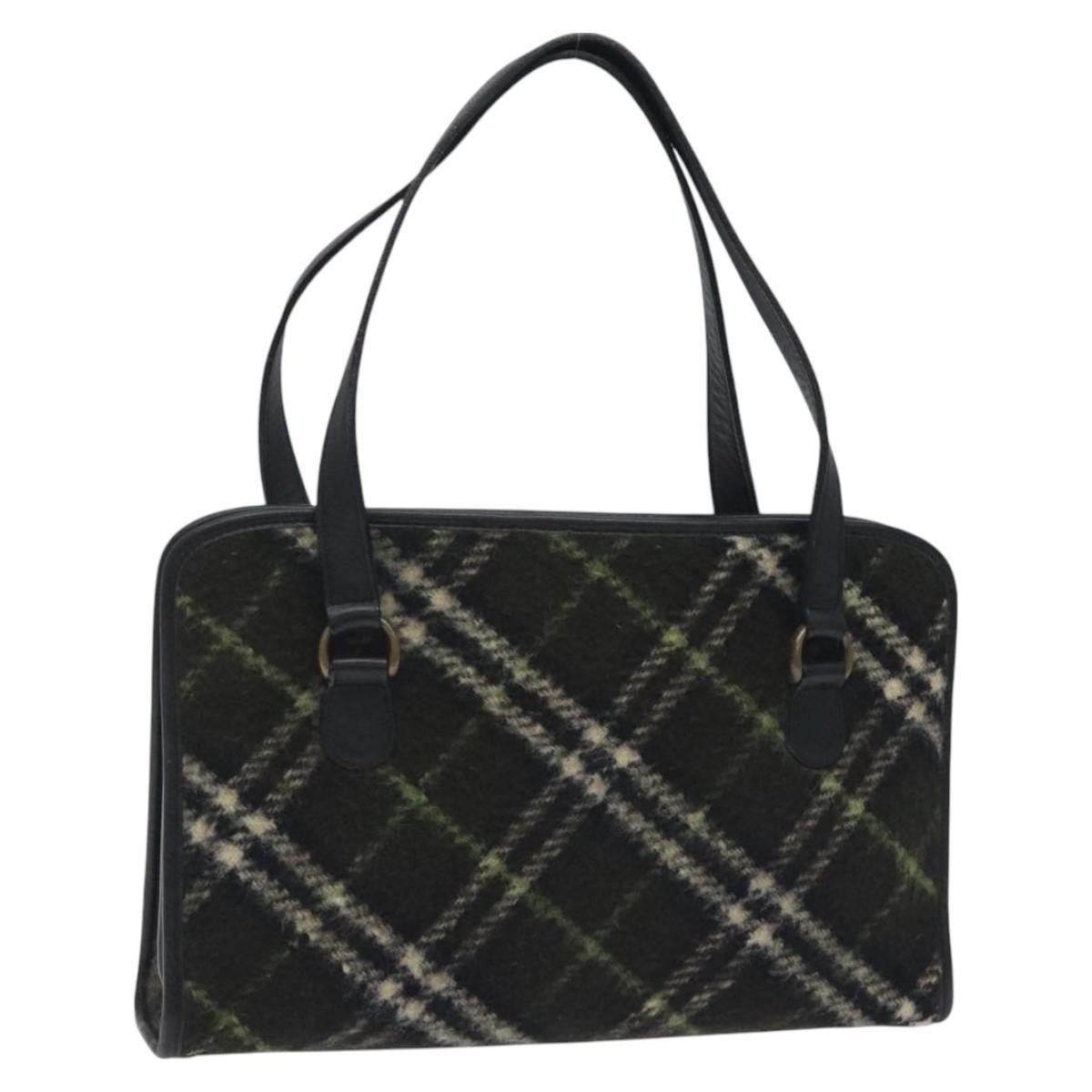 Burberry Burberry Nova Check Handbag Tweed Size ONE SIZE - 1 Thumbnail