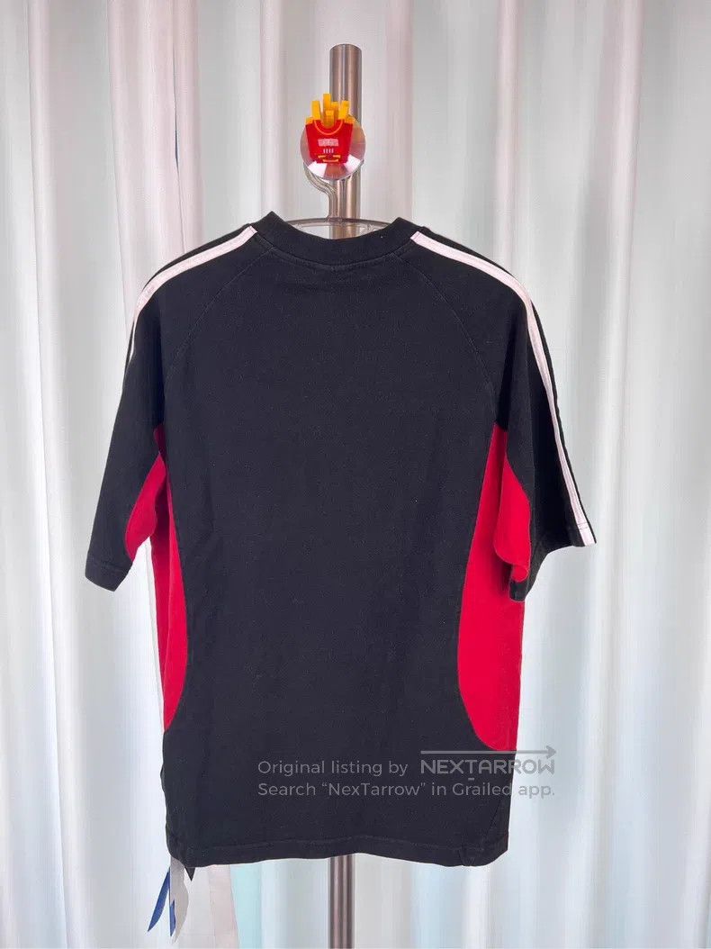 Balenciaga Balenciaga Adidas Three Leaf Clover Black and Red Patchwor Size US XXS / EU 40 - 2 Thumbnail