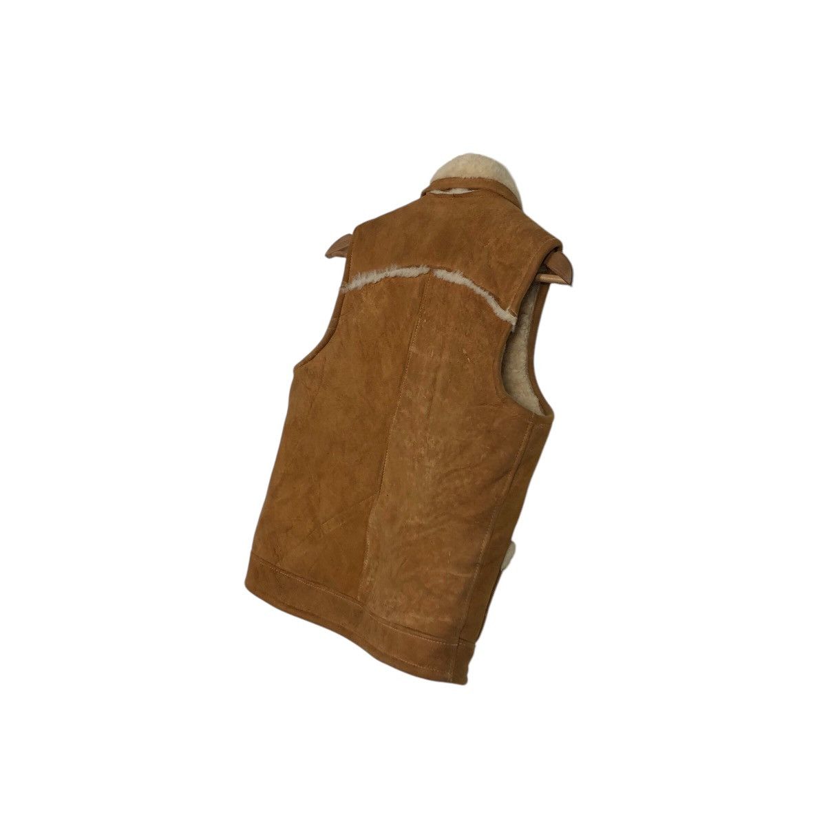 Aero Leathers 📌Vintage Vest Genuine Leather Jacket Shearling Overland Size US S / EU 44-46 / 1 - 11 Thumbnail