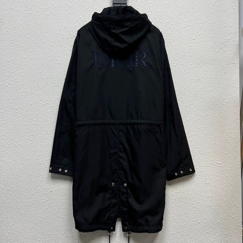 Dior DIOR Nylon Parka Coat with Logo-2506 Size US M / EU 48-50 / 2 - 2 Thumbnail