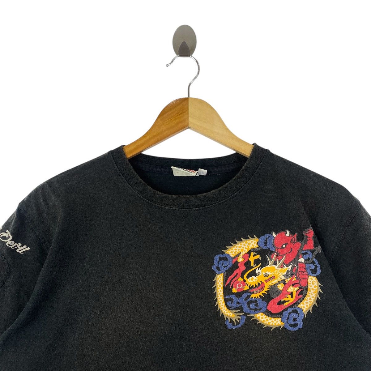 Tedman Vintage Ted Company Tee Shirt Sukajan Souvenir Japan Dragon Size US L / EU 52-54 / 3 - 2 Thumbnail