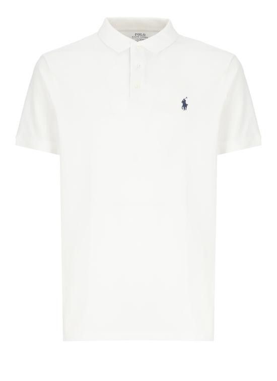 Ralph Lauren RALPH LAUREN Men Polo Shirts 710941439 002 White Size US XL / EU 56 / 4 - 1 Thumbnail