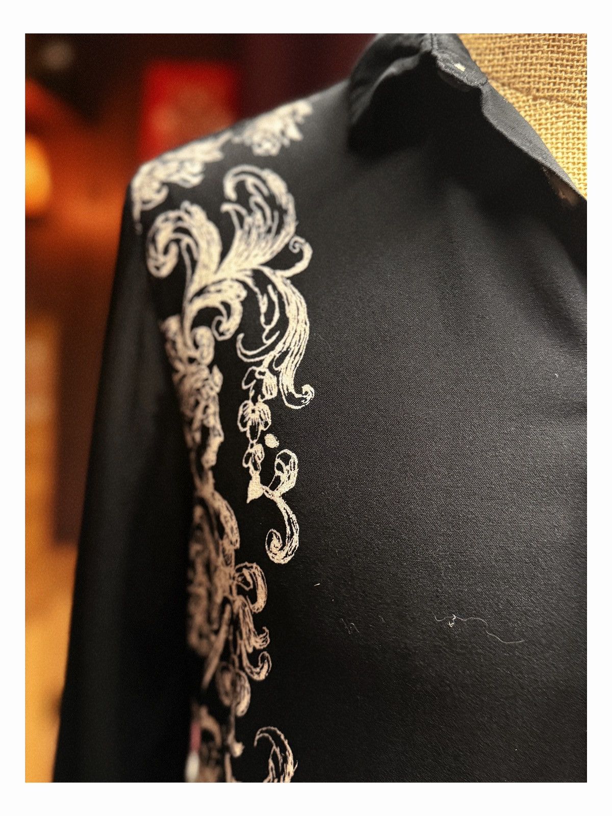 Asos ASOS Baroque-Inspired Long Sleeve Shirt – Size M Size US M / EU 48-50 / 2 - 4 Thumbnail