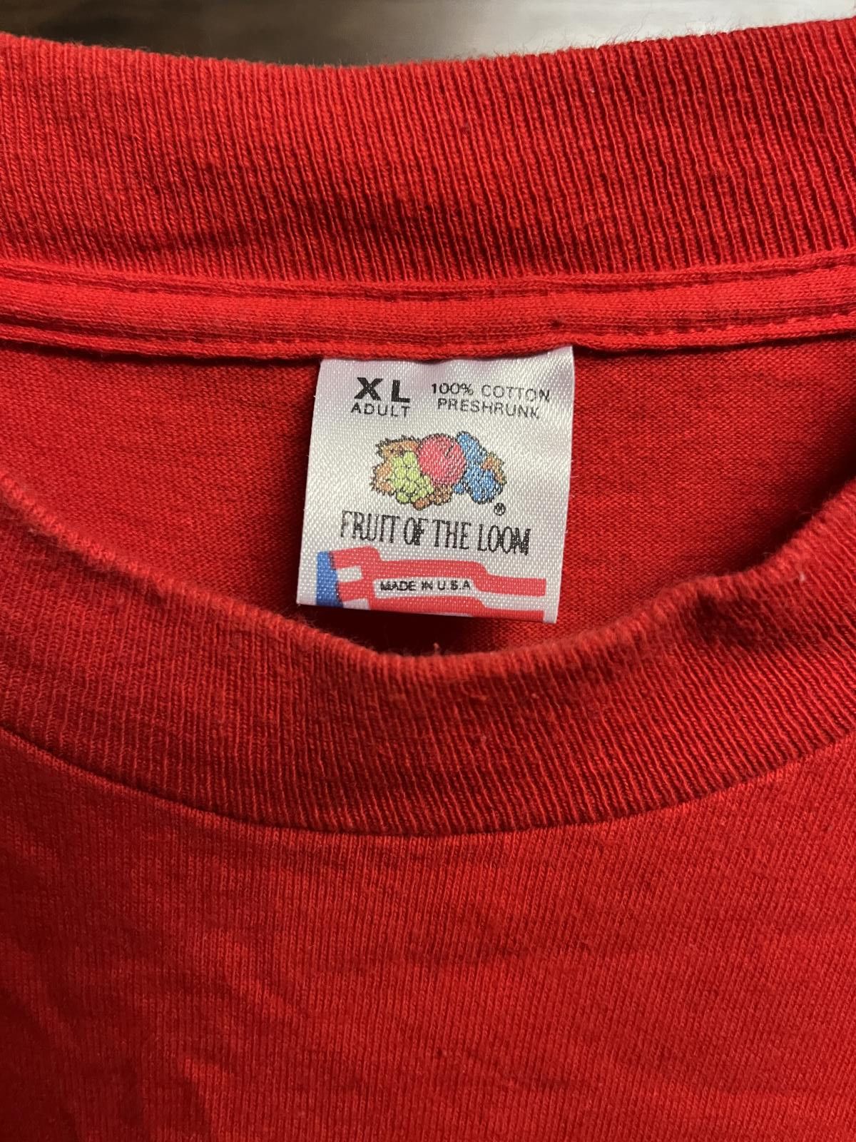 Fruit Of The Loom VTG Nascar T-shirt Winston Cup Series No Bull Pocket Tee XL Size US XL / EU 56 / 4 - 3 Thumbnail