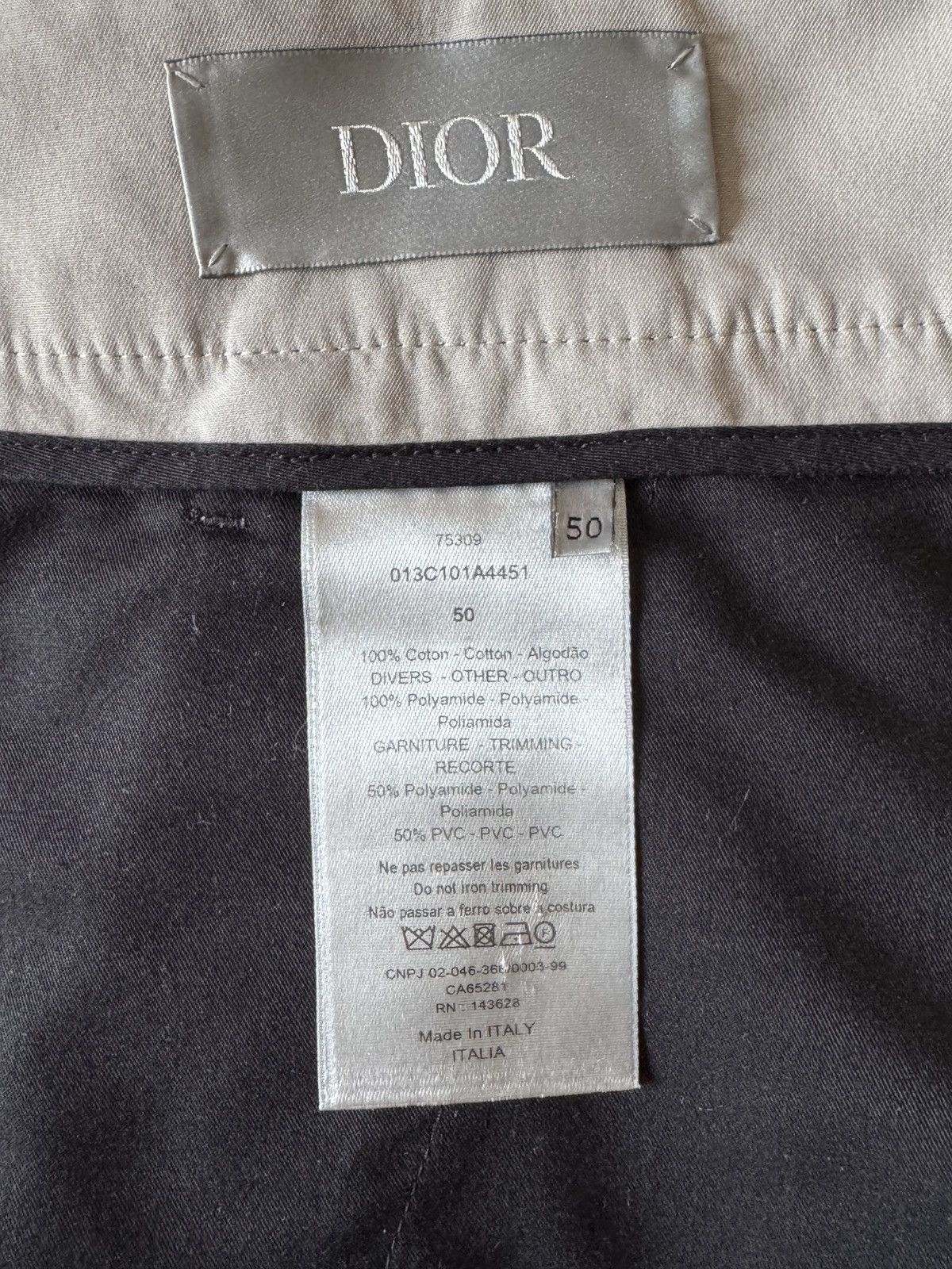 Dior 🔥🔥 Dior Cotton Cargo Pants Size US 34 / EU 50 - 9 Thumbnail