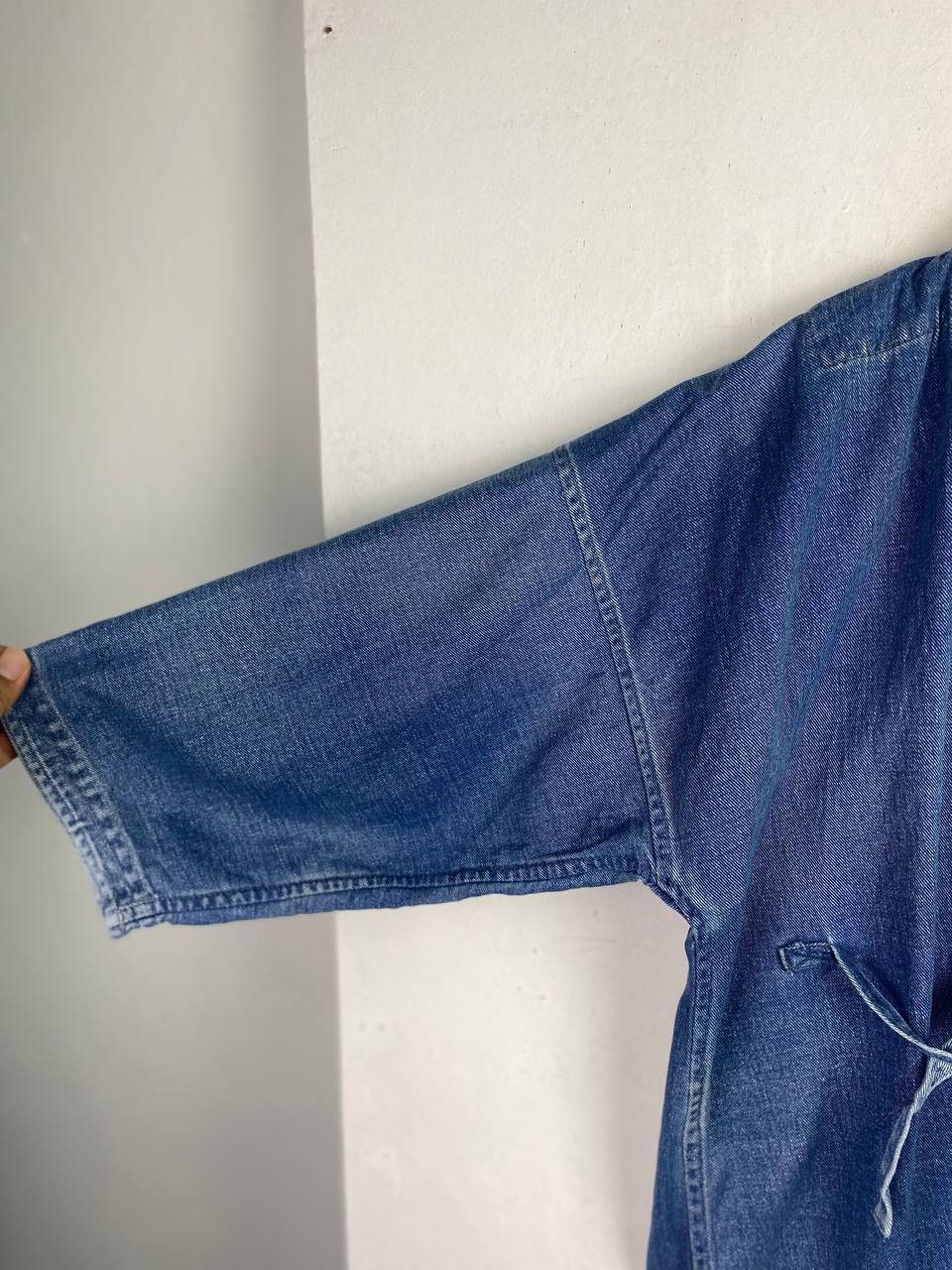 Japanese Brand japanese denim kimono distressed rework nice design Size US XL / EU 56 / 4 - 6 Thumbnail