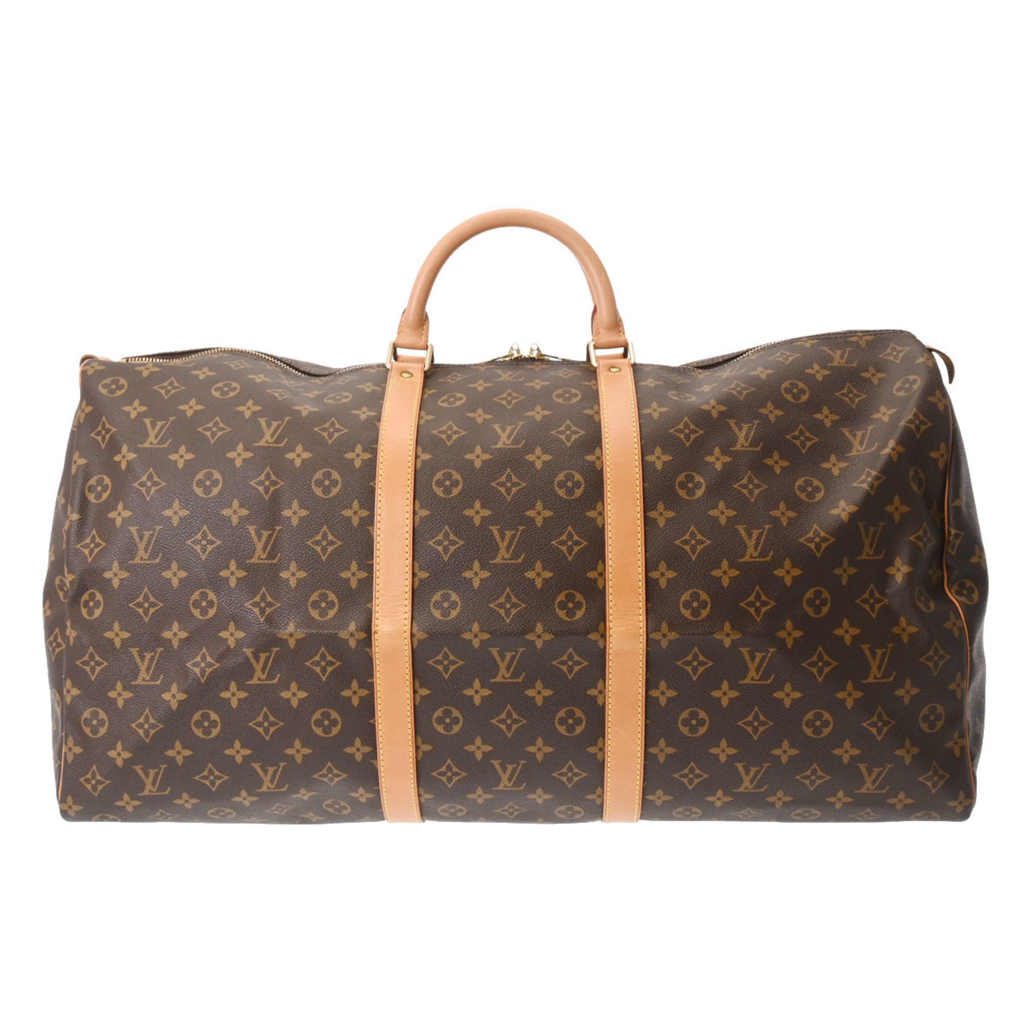 Auth Louis Vuitton Monogram Keepall 60 M41422 Men,Women,Unisex