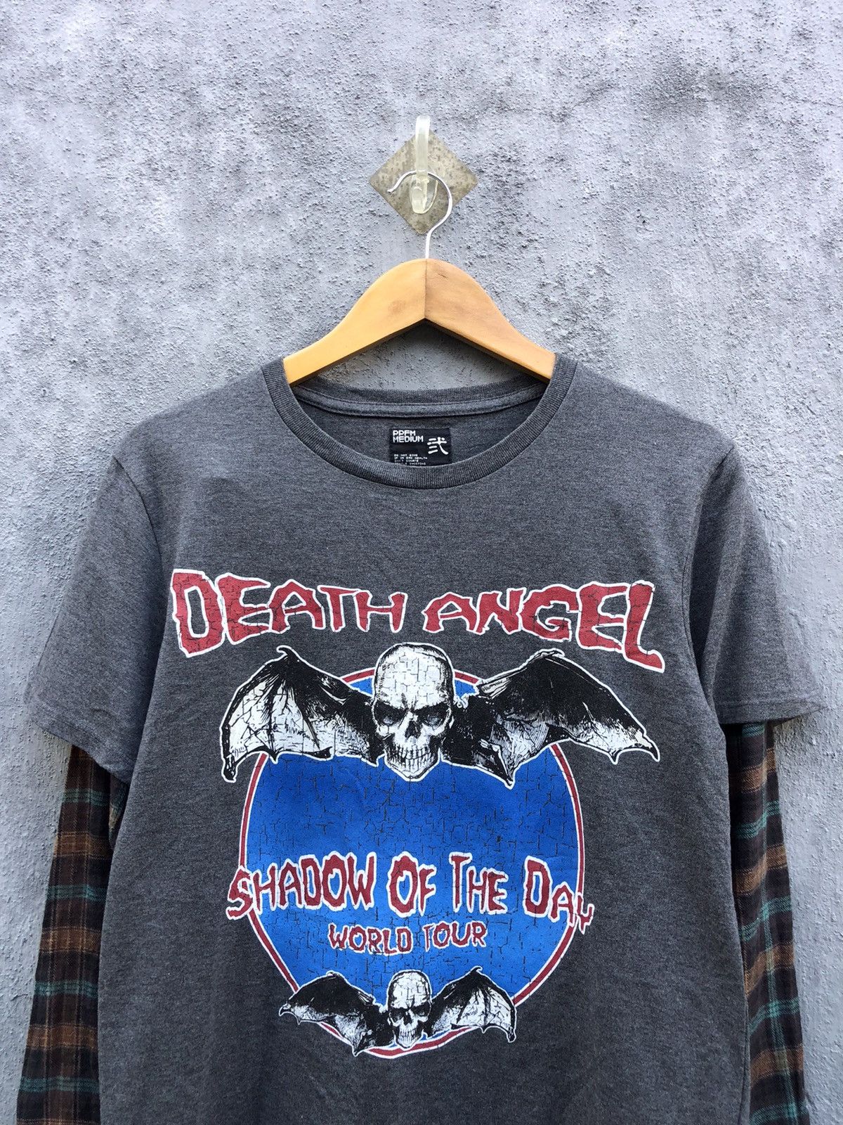 Band Tees Ppfm by Issey Miyake Death Angel Band Grunge Style Tee Size US M / EU 48-50 / 2 - 4 Thumbnail